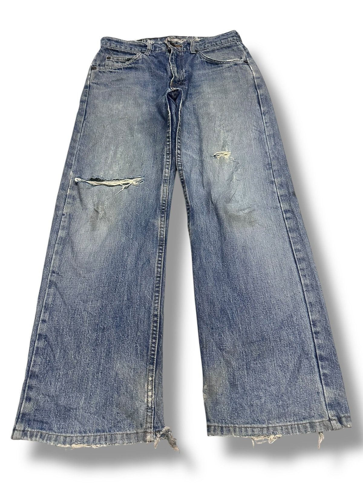 Levi's Levis 612 Vintage Orange TabDistressed Baggy & BlueWash Size US 30 / EU 46 - 1 Thumbnail