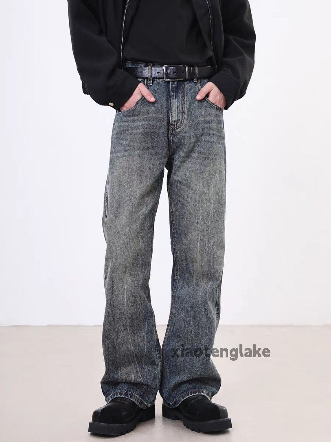 Jean xtl vintage washed faded cleanfit yuppie y2k jeans Size US 40 / EU 56 - 4 Thumbnail