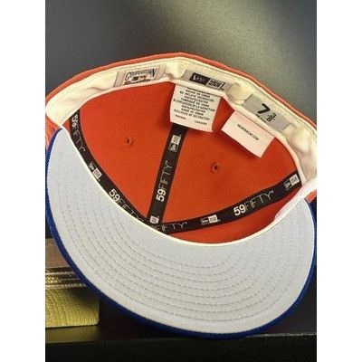 New Era New York Mets 59FIFTY Hat Club 40th Anniversary Patch Red Bl Size ONE SIZE - 3 Thumbnail