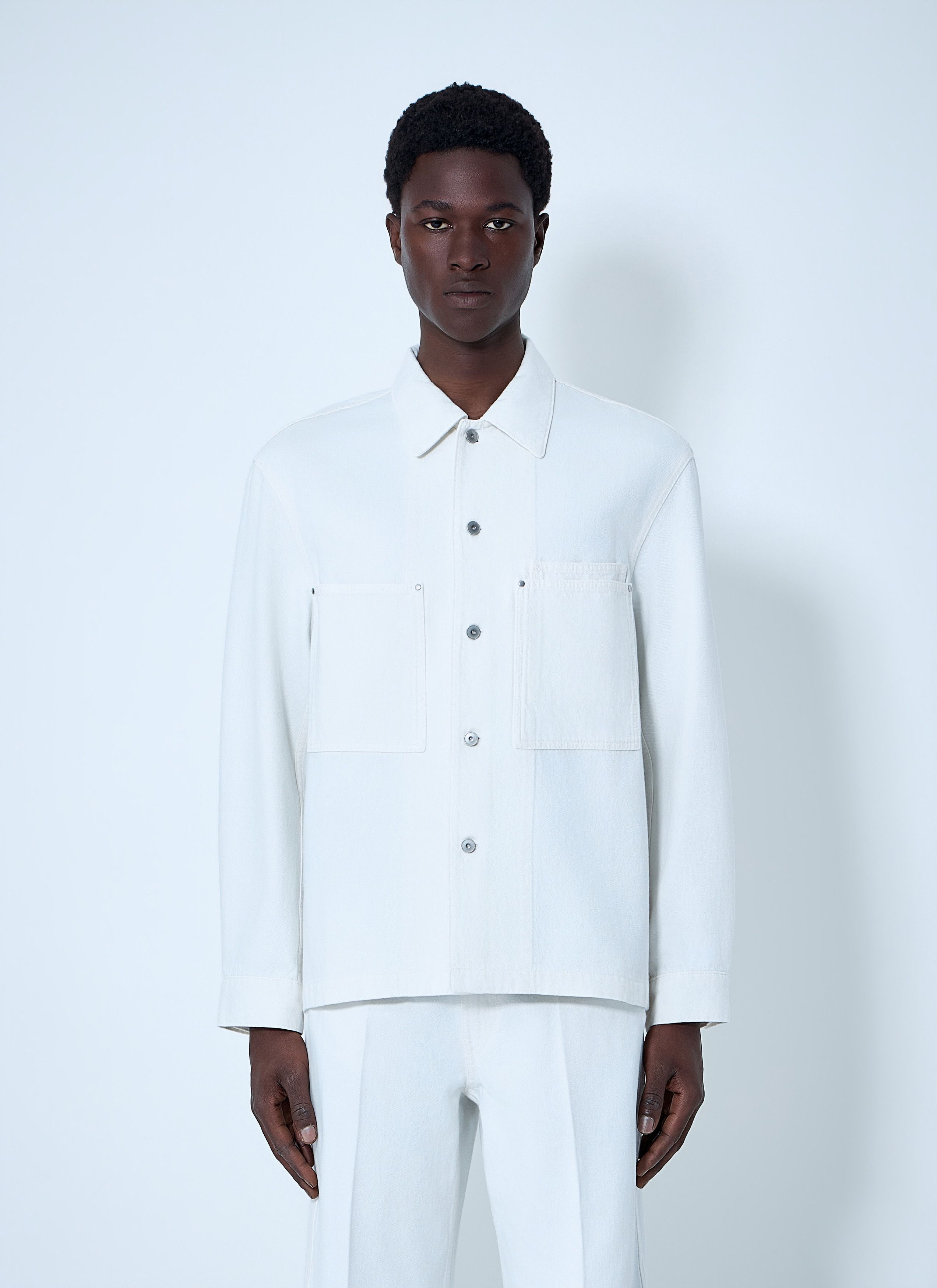 Lemaire Cotton Twill Overshirt Size US M / EU 48-50 / 2 - 1 Thumbnail
