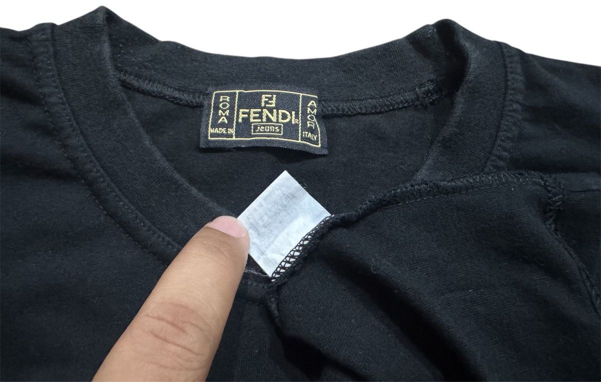 Fendi Vintage Fendi Tshirt Size US L / EU 52-54 / 3 - 4 Thumbnail