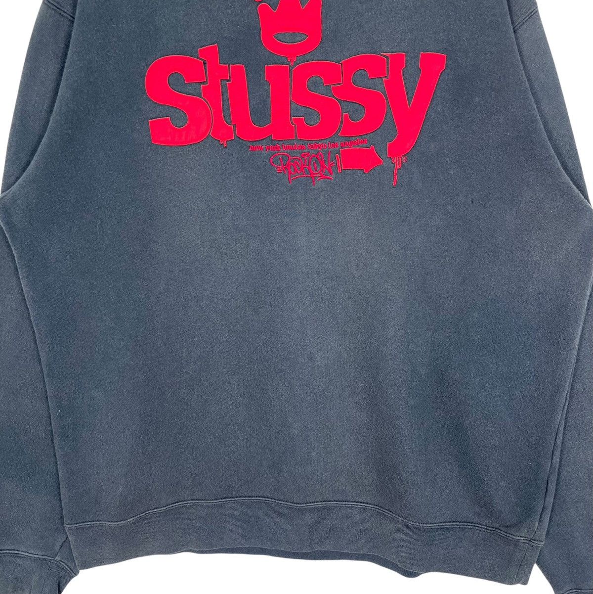 Stussy × Vintage Stussy Sweatshirt Size US XL / EU 56 / 4 - 3 Thumbnail