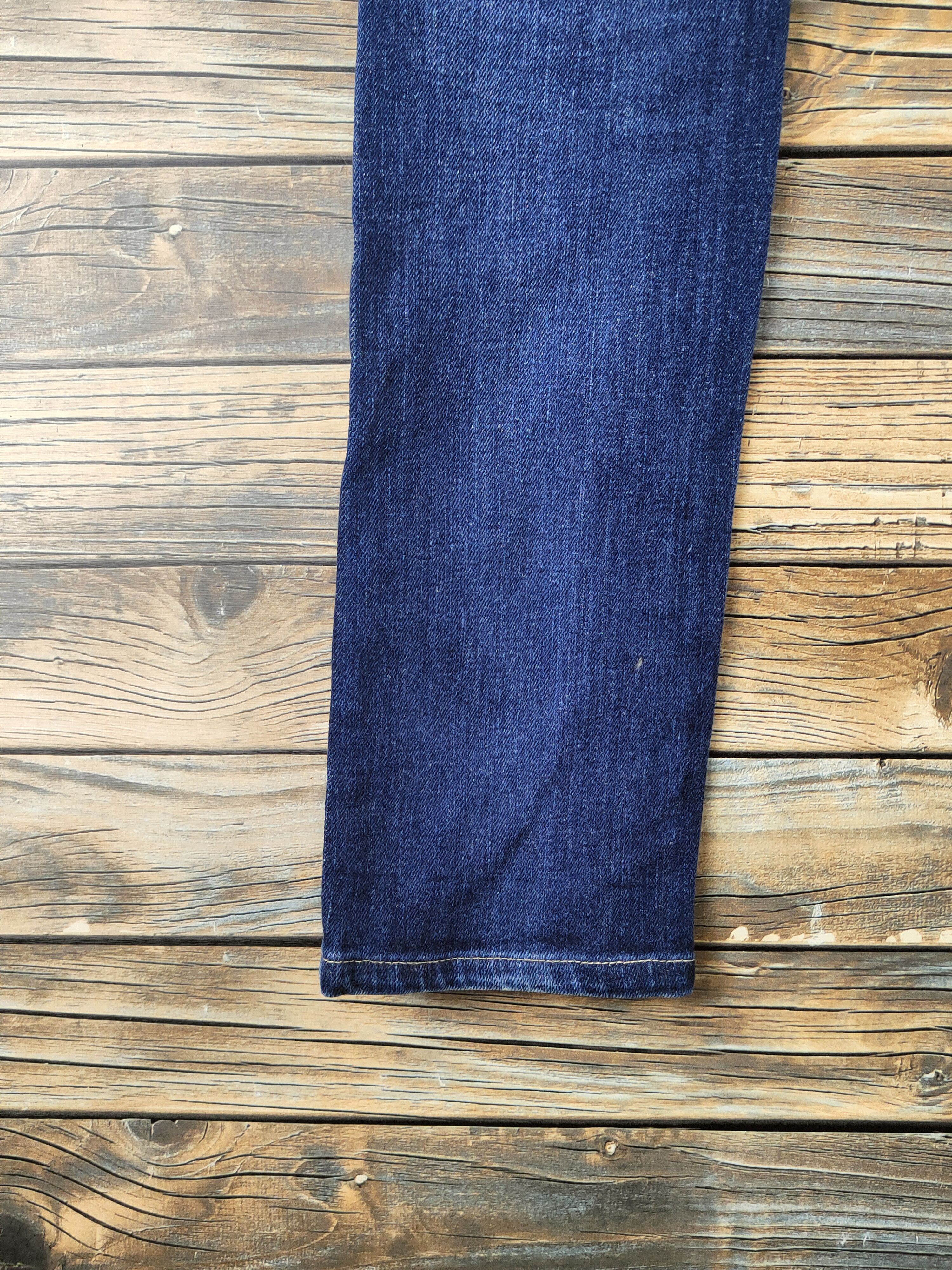 Levi's DL Levi's Blue Distressed Ripped Jeans #46-827 Size 27" / US 4 / IT 40 - 9 Thumbnail