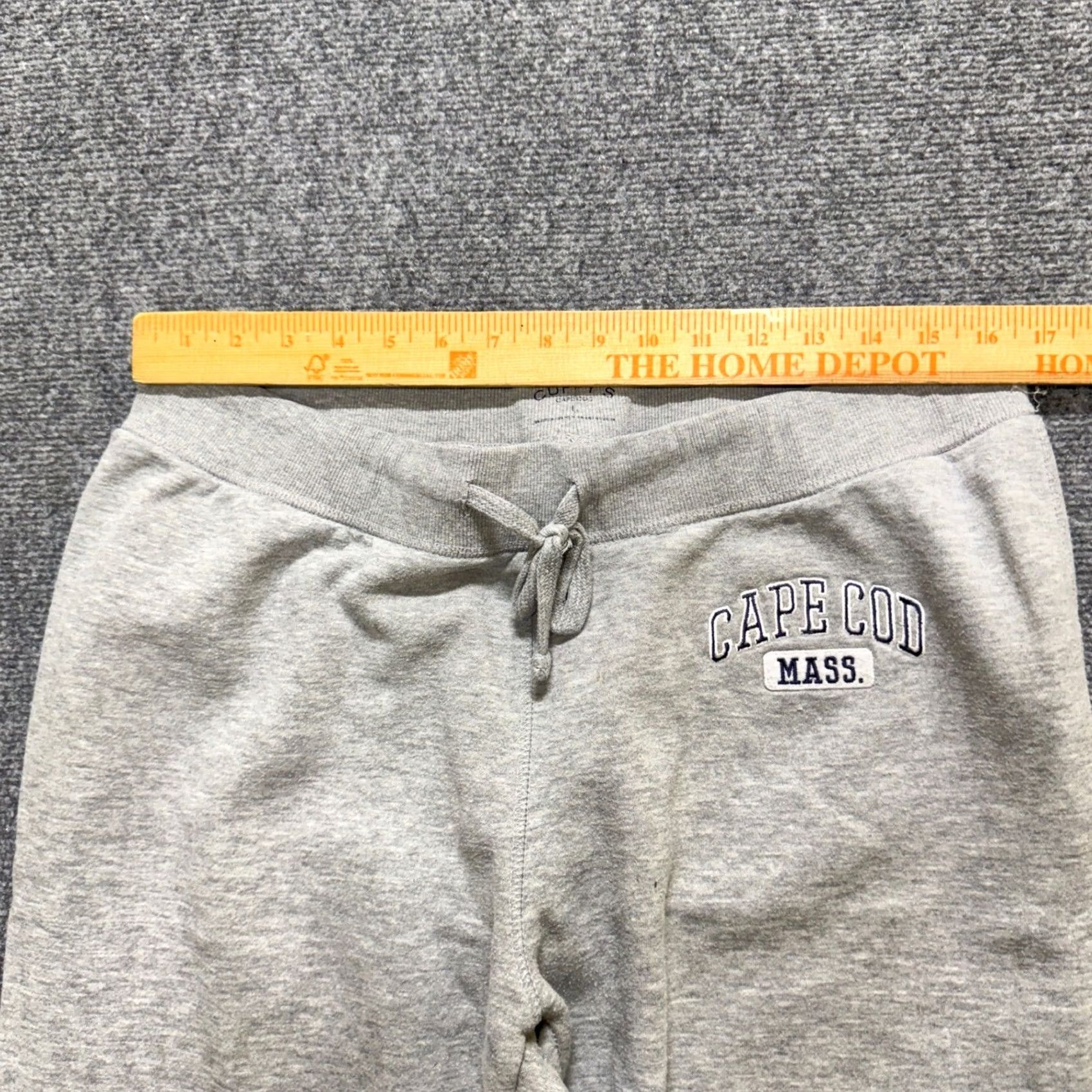 Vintage Cuffy's Sweatpants Women's Large Cotton Blend Gray Lounge Stained Track Pants Ladies L Gray Size 36" / US 14 / IT 50 - 4 Thumbnail