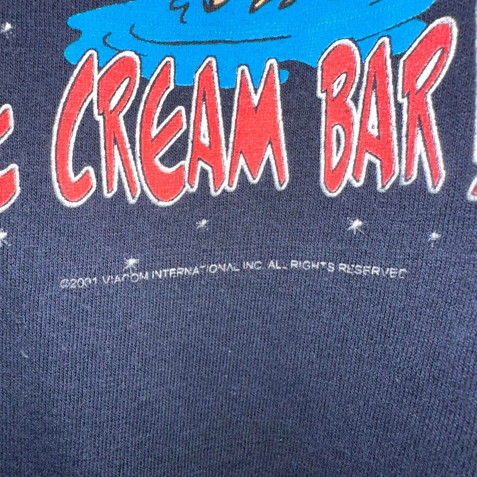 RARE Vintage 2001 The Ren & Stimpy Show T Shirt size L