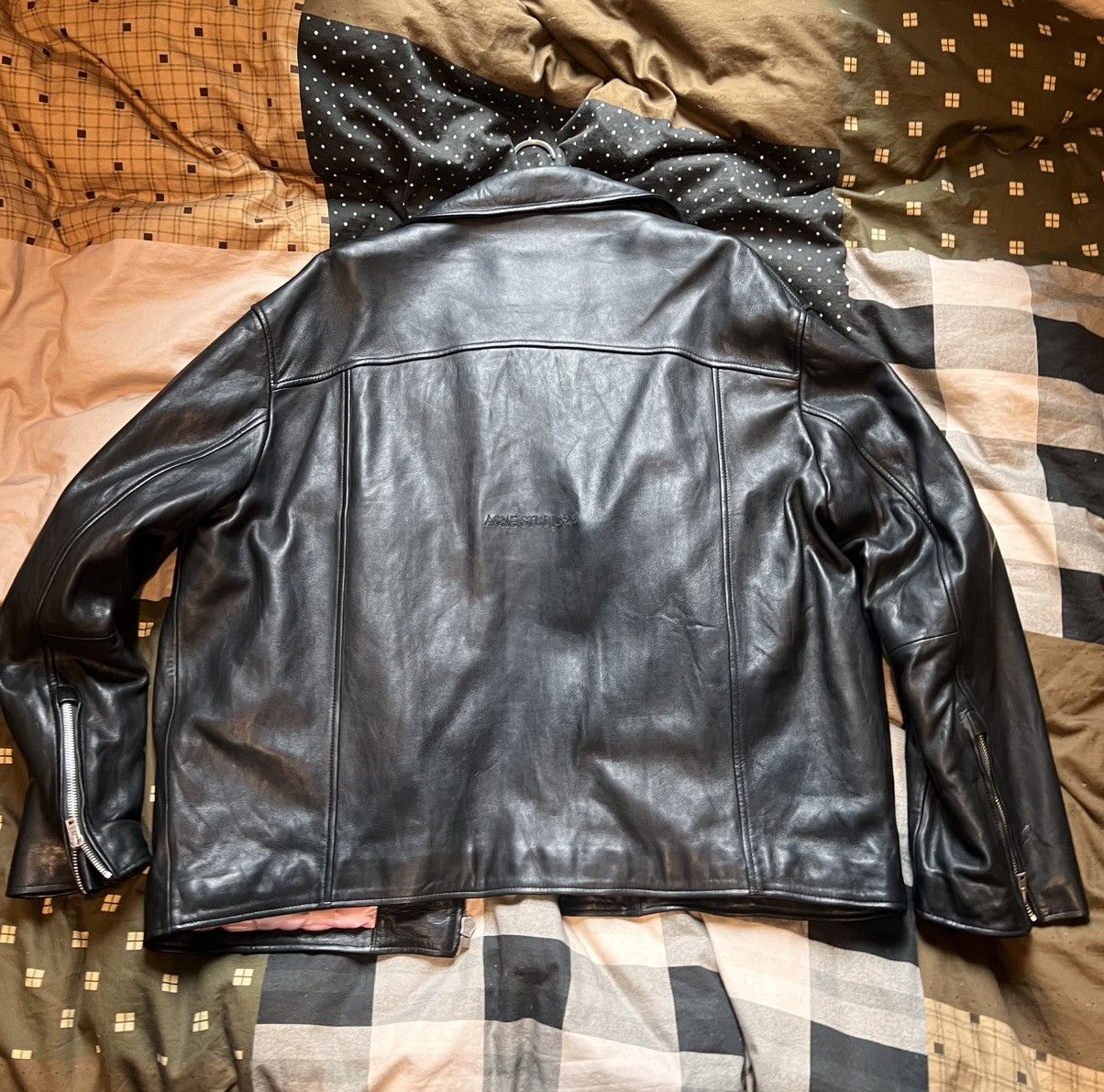 Acne Studios Acne Studios oversized biker leather jacket Size US L / EU 52-54 / 3 - 4 Thumbnail