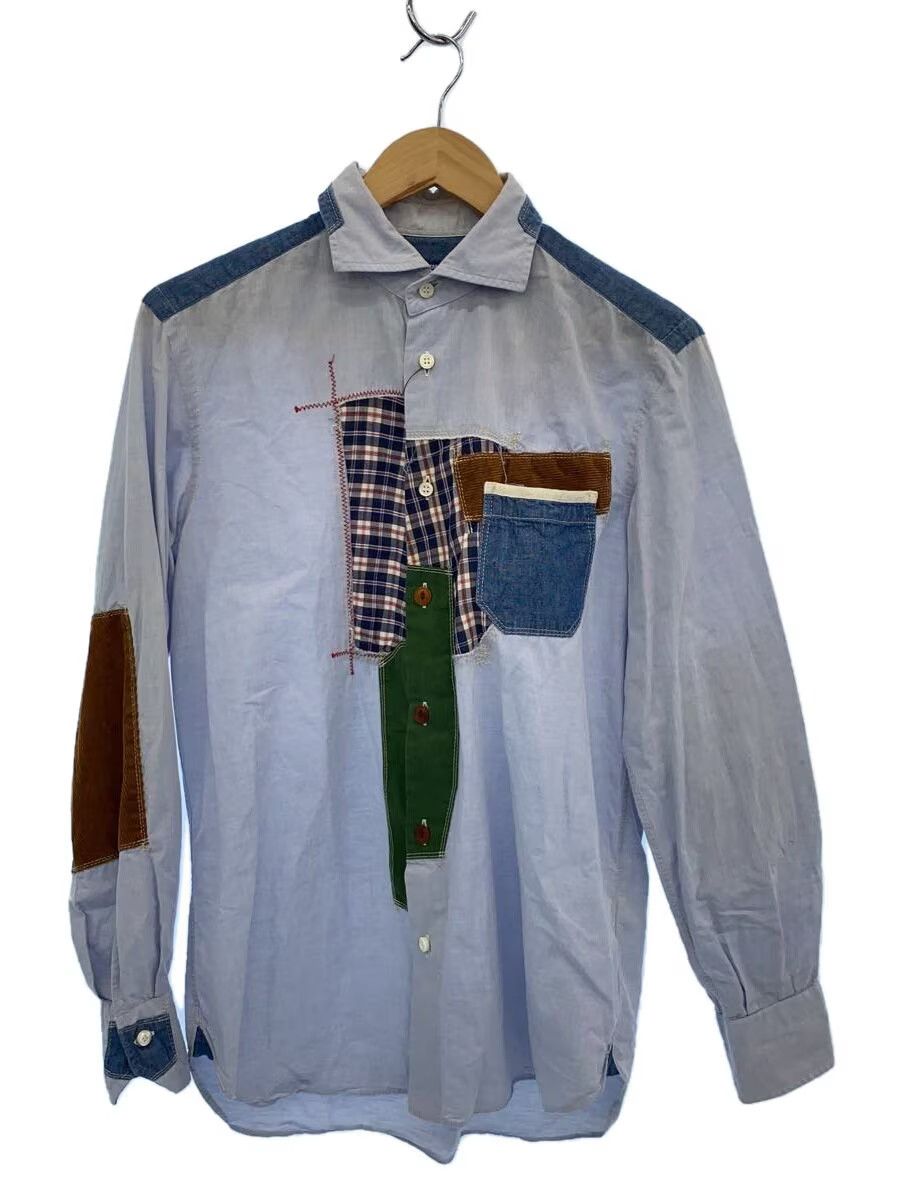 Junya Watanabe SS12 Patchwork Button Shirt - Comme Des Garcons Size US M / EU 48-50 / 2 - 1 Thumbnail