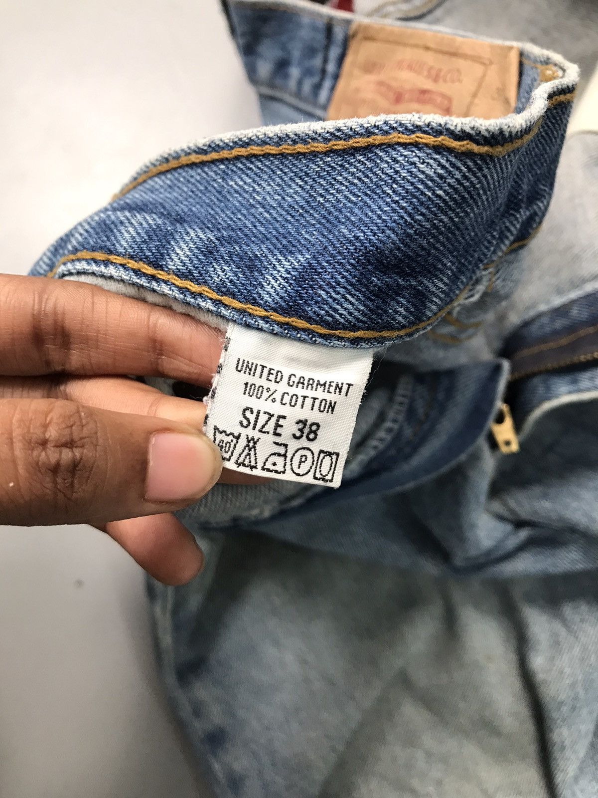 Vintage Levi’s 501 denim