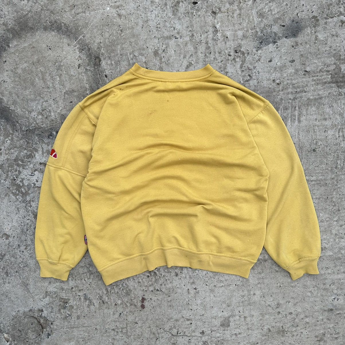 Ellesse × Vintage Vintage Ellesse Sweatshirt Big Logo Distressed Y2K 00s USA Size US L / EU 52-54 / 3 - 2 Thumbnail