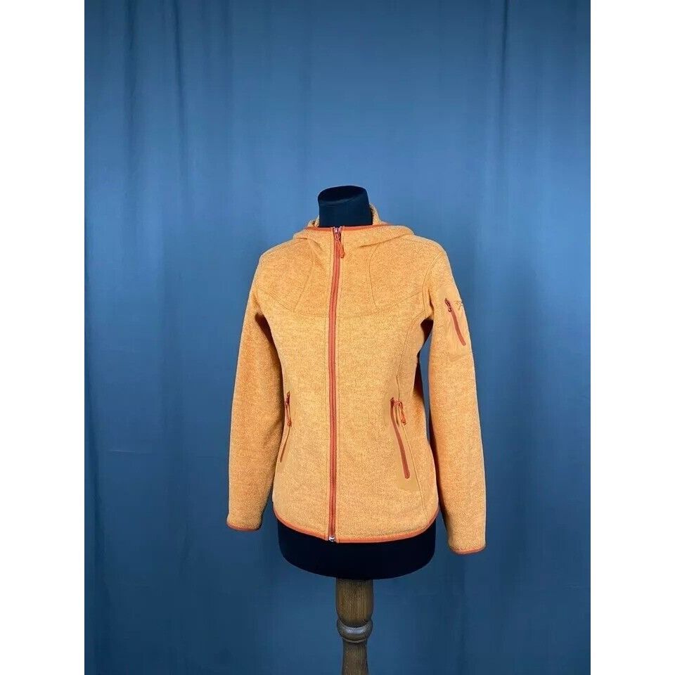 Arc'teryx Arc'teryx Women's Orange Full Zip Fleeced Hoodie Jacket Size Size S / US 4 / IT 40 - 8 Thumbnail