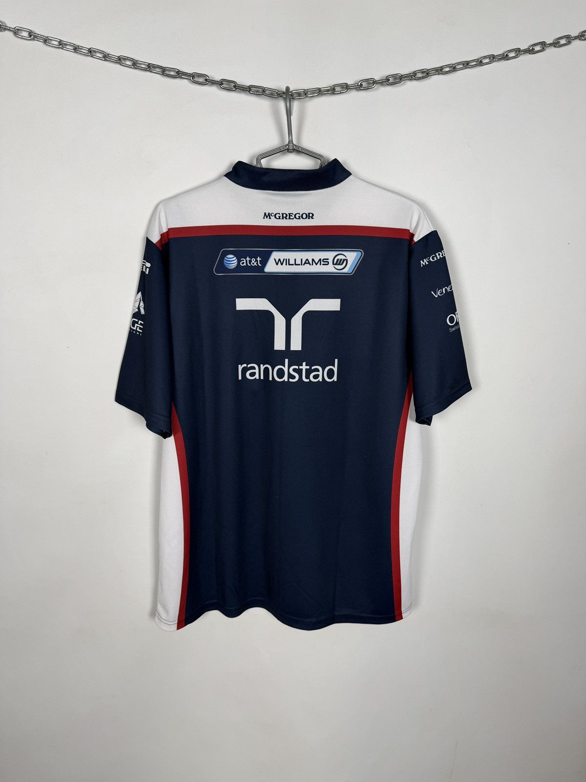 McGregor Formula 1 McGregor Racing 1/4 Zip T-Shirt Williams F1 XXL Size US XXL / EU 58 / 5 - 11 Thumbnail