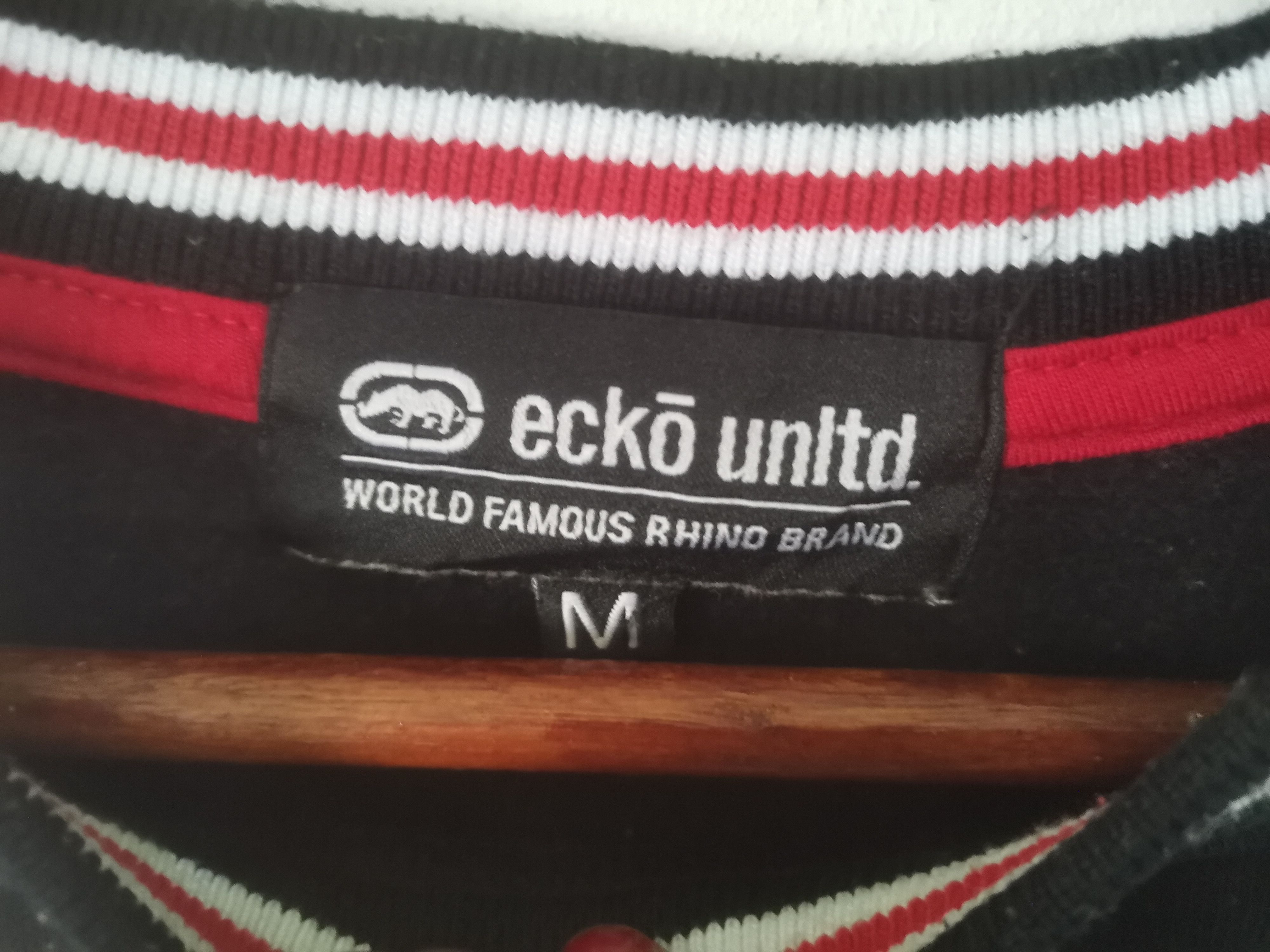 Ecko Unltd. × Vintage Rare Ecko unltd sweatshirt black colour Size US M / EU 48-50 / 2 - 3 Thumbnail