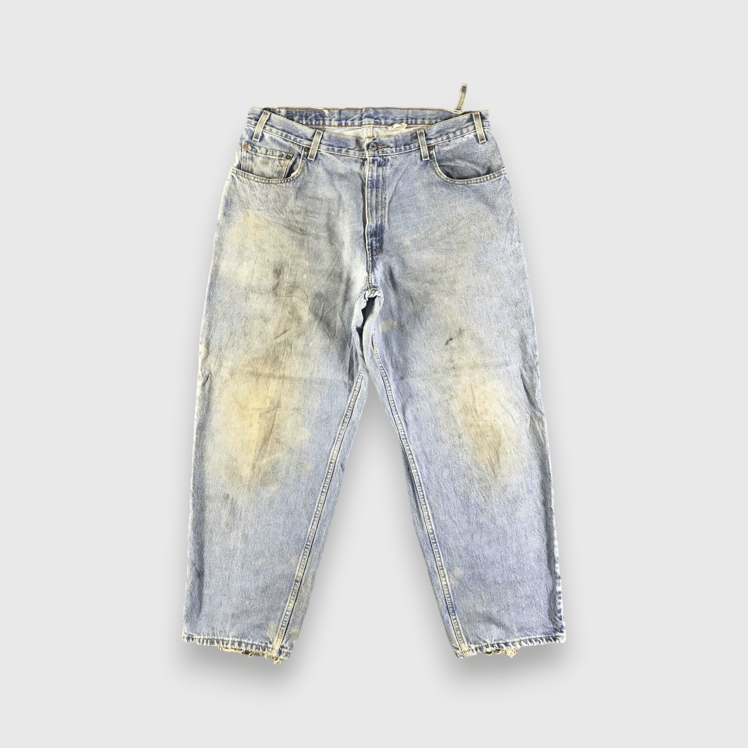 Levi's × Vintage Vintage Light Wash Levis 570 Jeans-J4279 Size US 37 - 1 Thumbnail