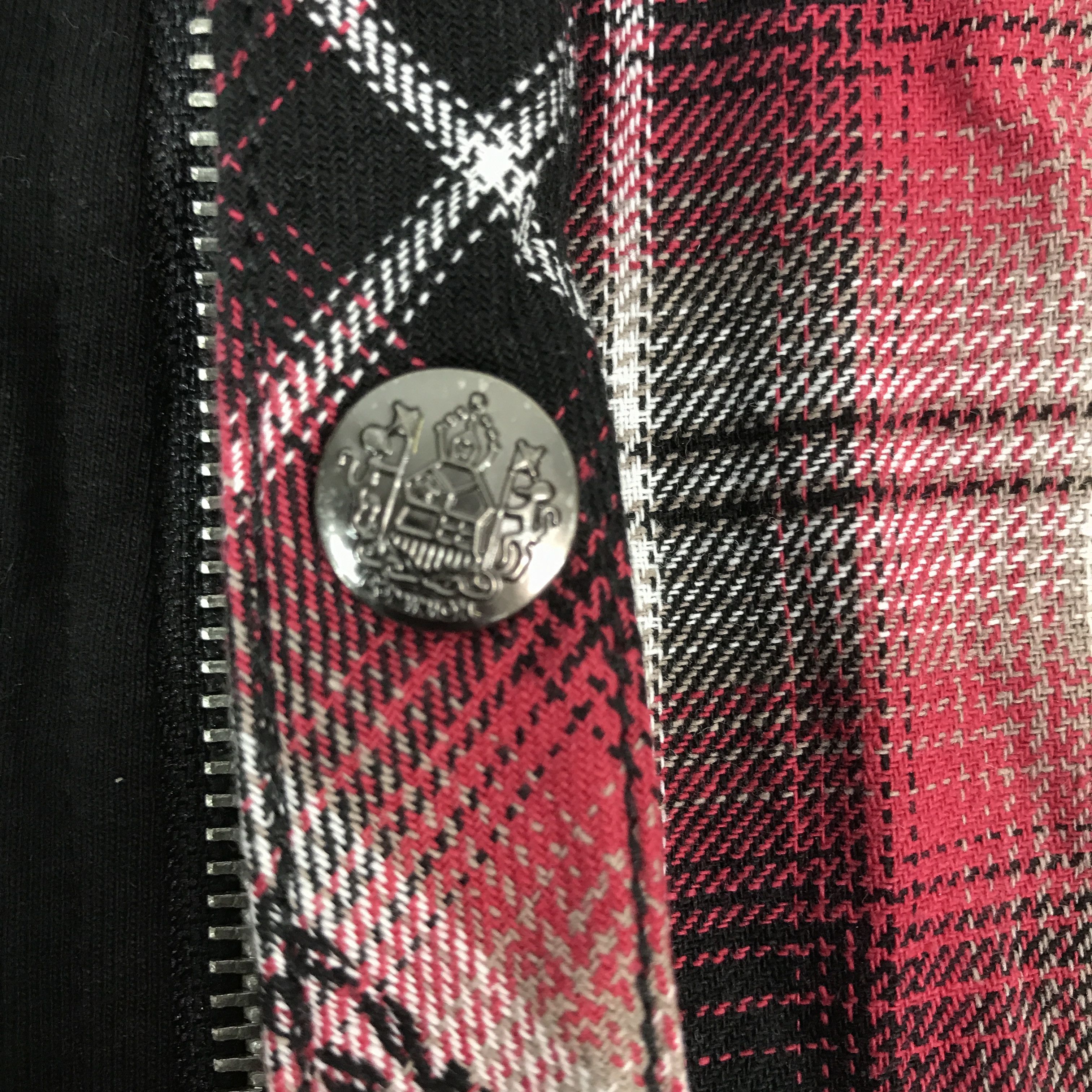 Japanese Brand Vintage 31040=&kkone flannel design double Jacket Size US L / EU 52-54 / 3 - 10 Thumbnail