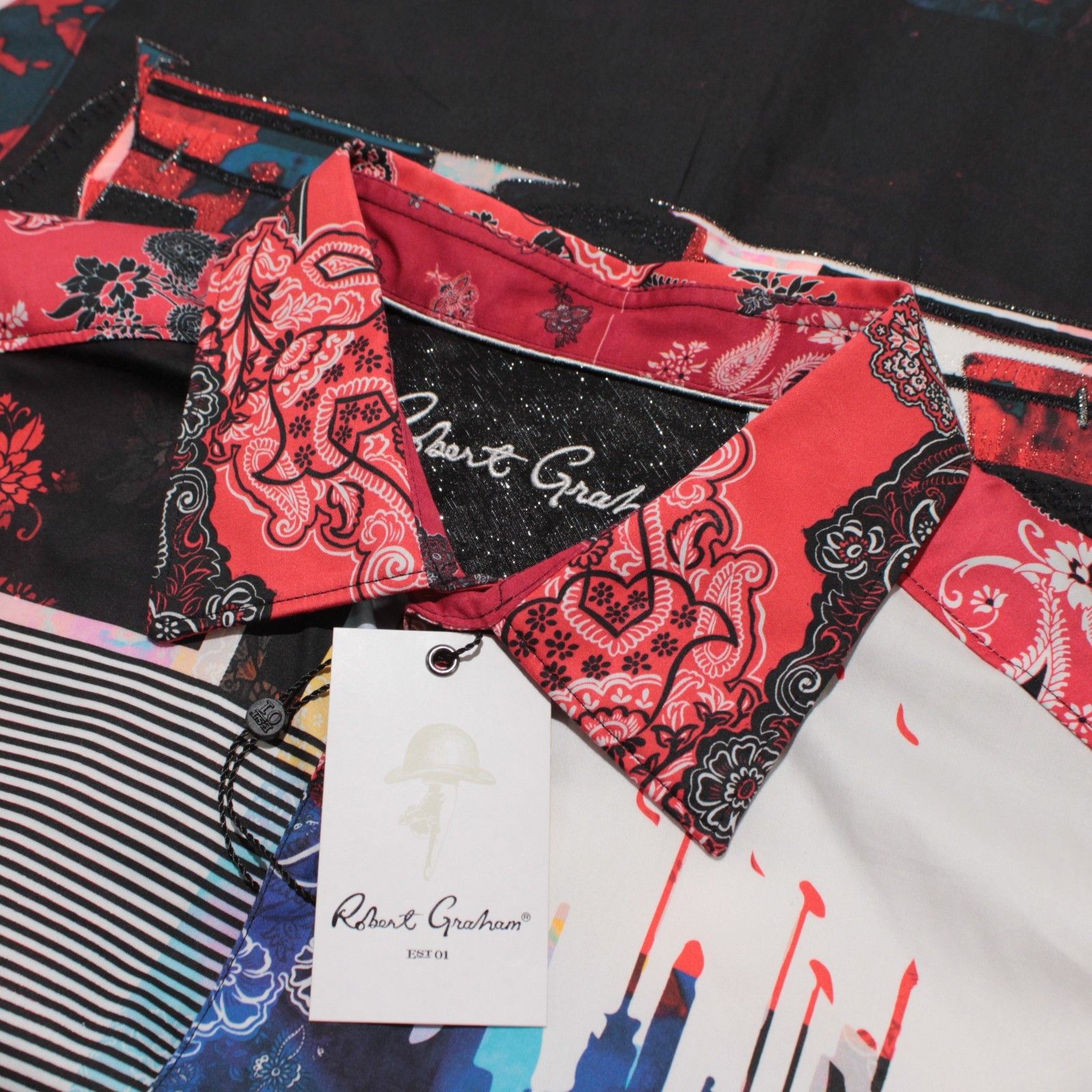 Robert Graham Robert Graham New with tags Shirt Size XL US In Red Size US XL / EU 56 / 4 - 1 Thumbnail