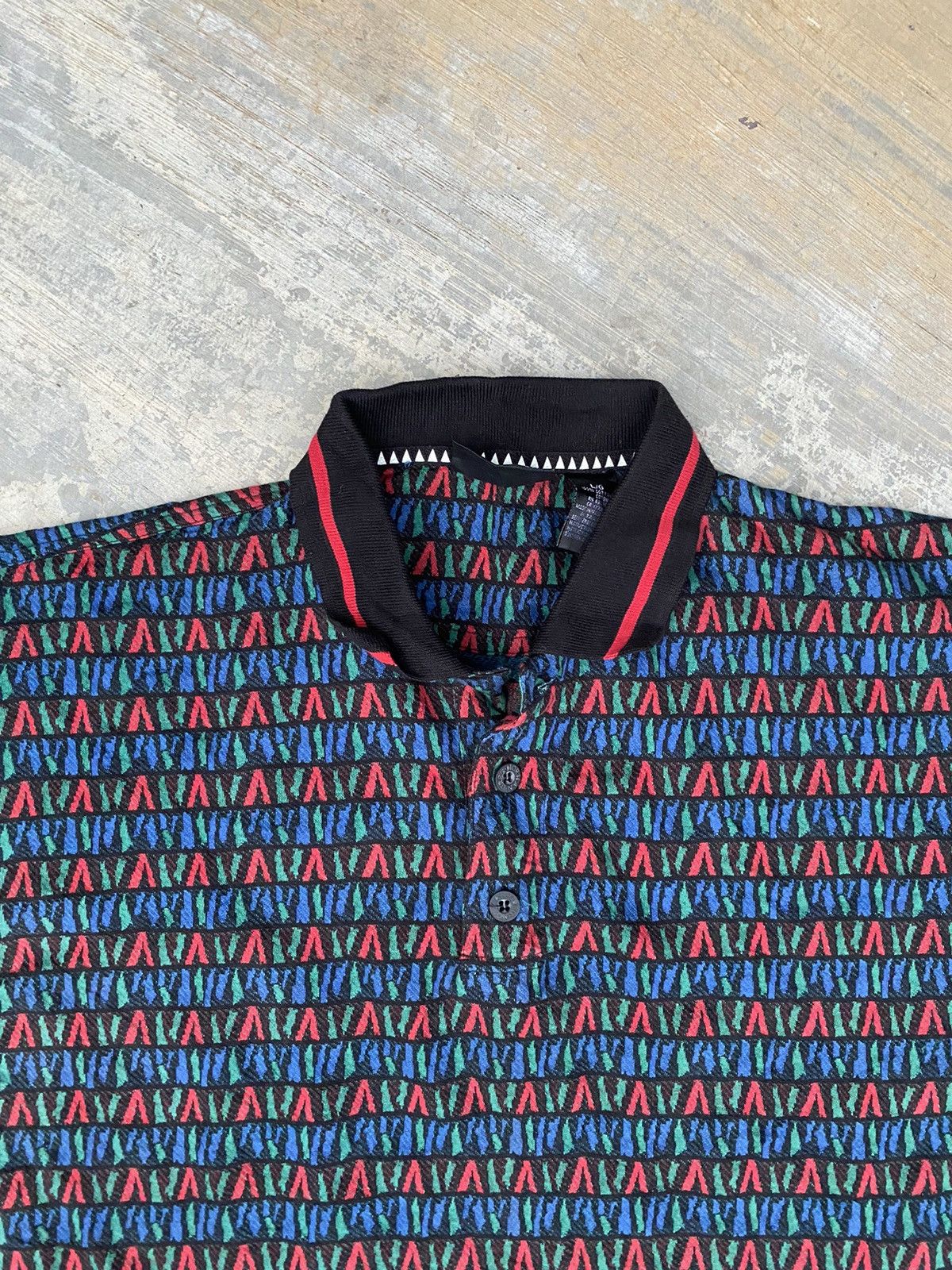Greg Norman SS Gred Norman fullprinted polo tee Size US L / EU 52-54 / 3 - 3 Thumbnail