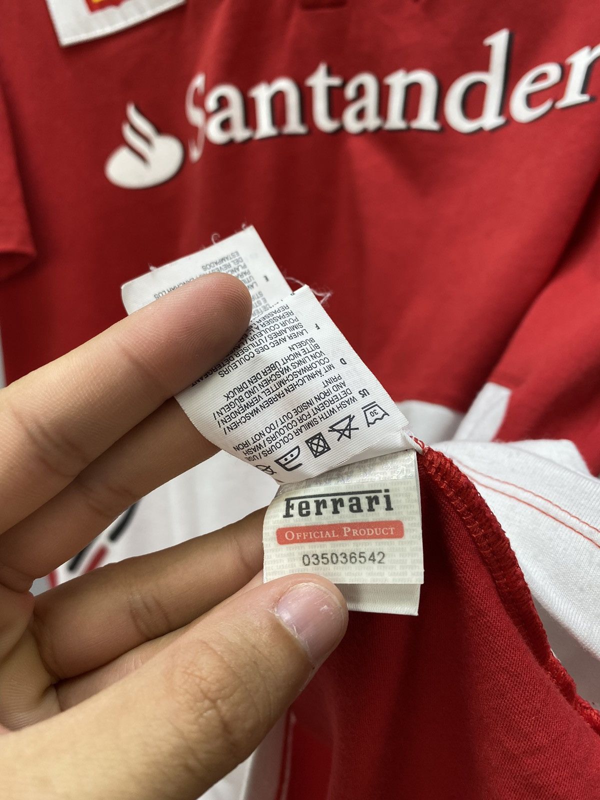 Puma Puma Ferrari Racing Polo Shirt UPS Santander F1 BMW Audi Size US XXL / EU 58 / 5 - 14 Thumbnail
