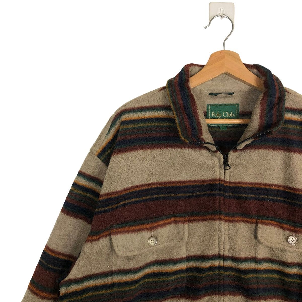Japanese Brand 🔥Vintage 90’s Polo Club Since 1911 Jacket Size US L / EU 52-54 / 3 - 2 Thumbnail