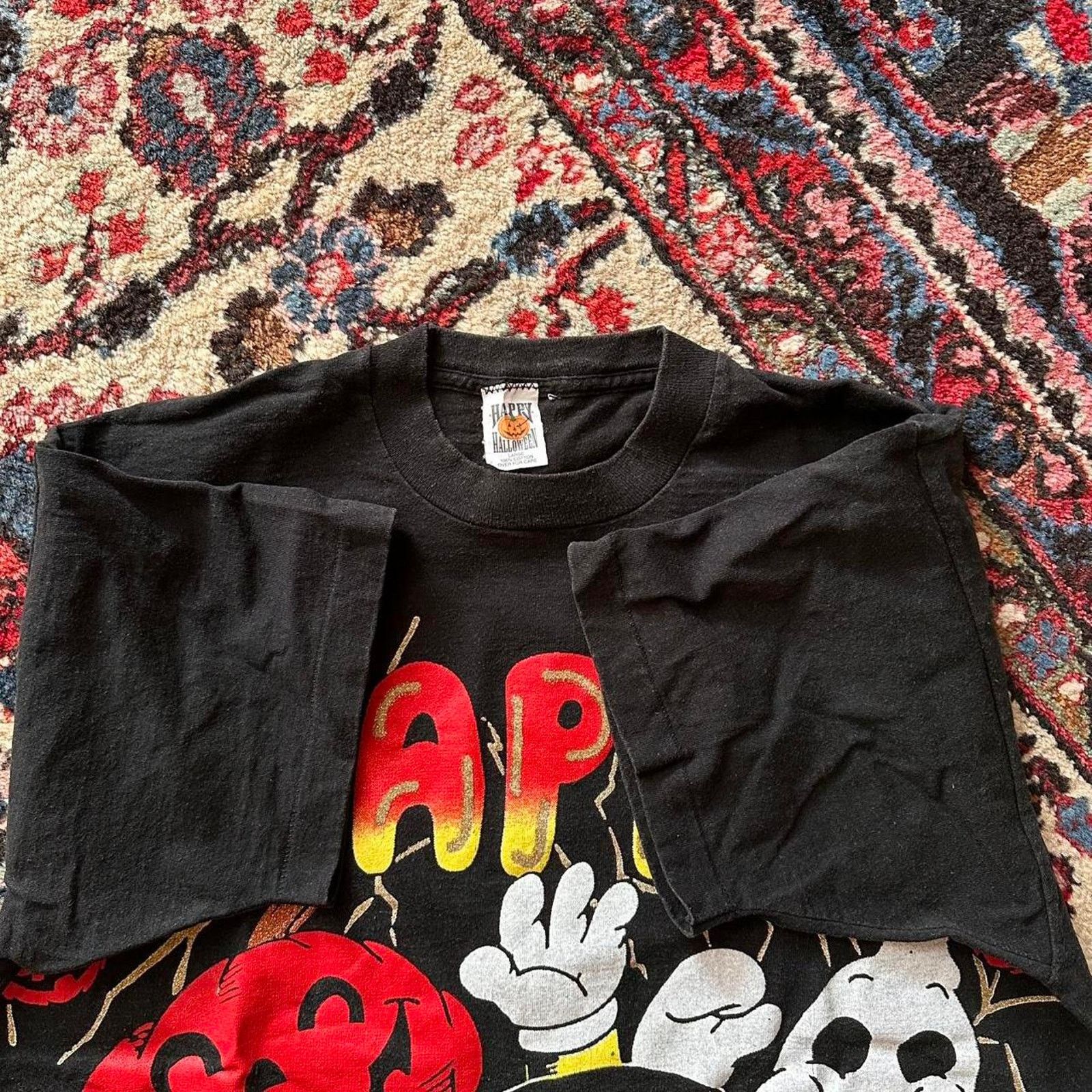 Vintage Vintage 1996 Halloween All Over Print Shirt Size US L / EU 52-54 / 3 - 7 Thumbnail