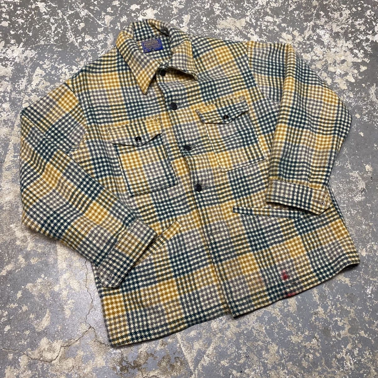 Pendleton Vintage Pendleton Wool Plaid Outdoor 4 Pocket Wool Jacket Size US L / EU 52-54 / 3 - 11 Thumbnail