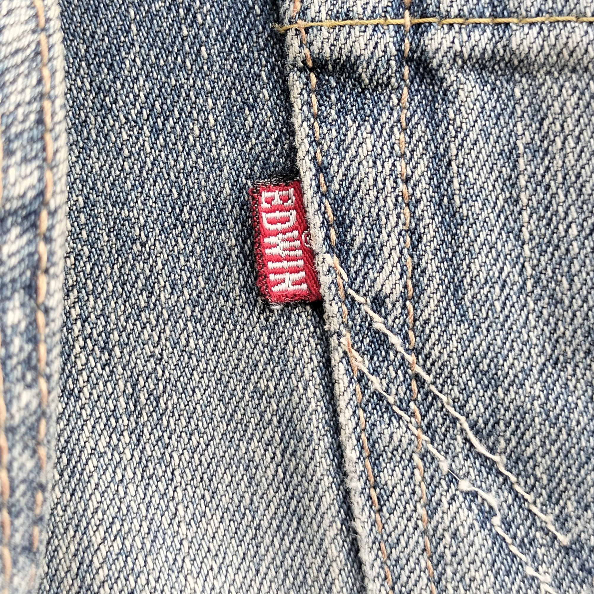 Edwin Vintage Edwin XV-S japan studded rhinestone denim Size US 34 / EU 50 - 14 Thumbnail