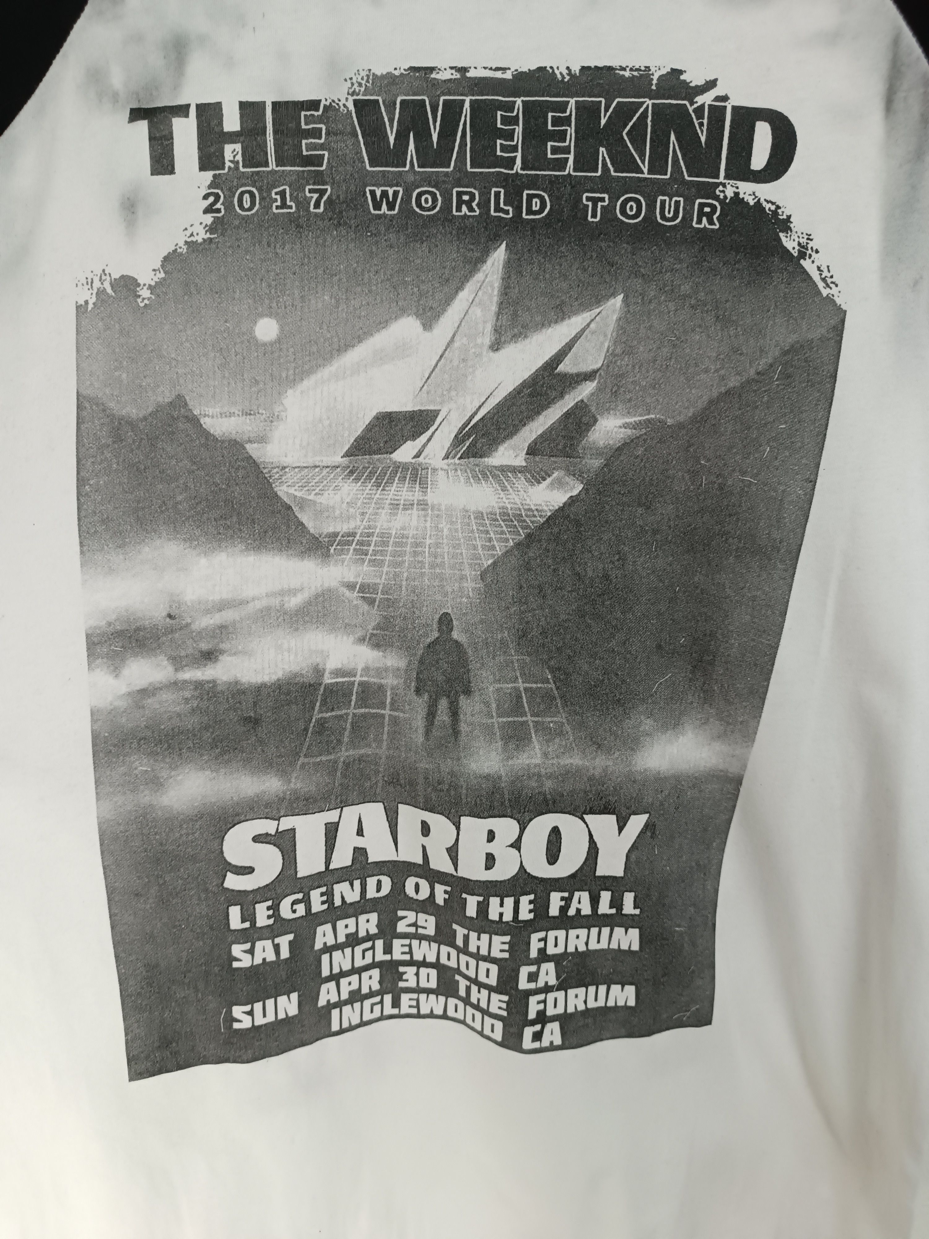 Rap Tees TRASHED THE WEEKND 3Q TEE RAP TEES HIP HOP SELENA BIEBER Size US XL / EU 56 / 4 - 18 Thumbnail