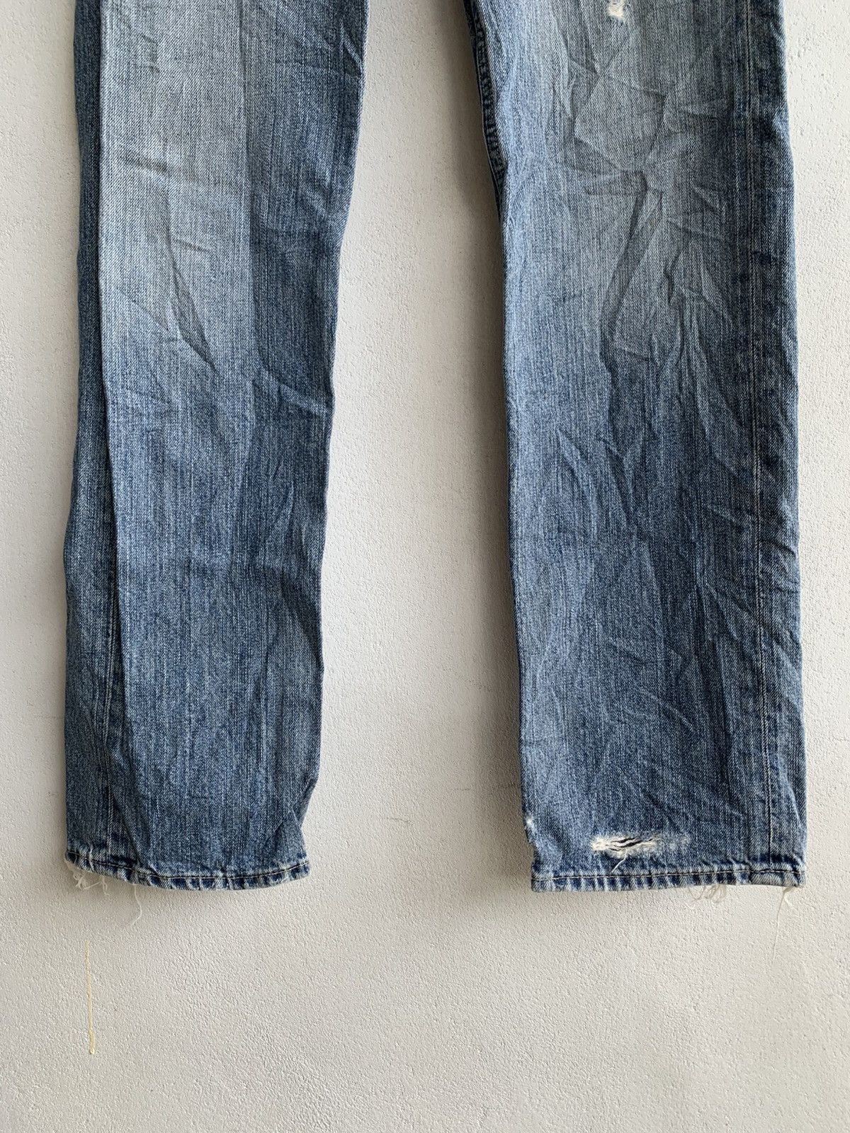 RRL Ralph Lauren × Ralph Lauren × Vintage Vintage RRL Japanese Denim Distressed Size US 30 / EU 46 - 7 Thumbnail