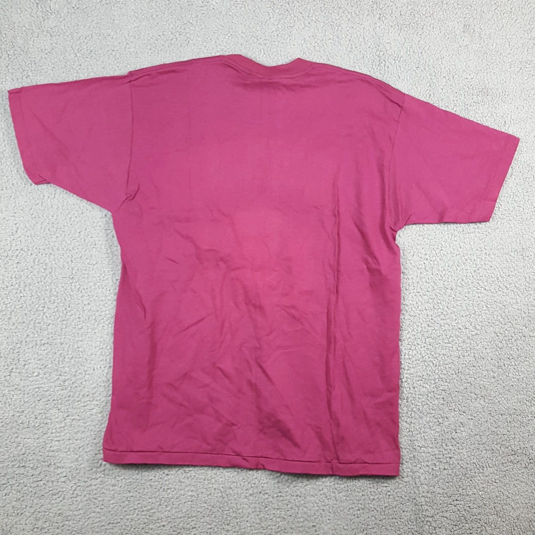 Vintage VINTAGE Princeton Tigers Puff Print Shirt Mens Large Pink College Ivy League USA Made 90s 00s Preppy University T Shirt Size US L / EU 52-54 / 3 - 7 Thumbnail