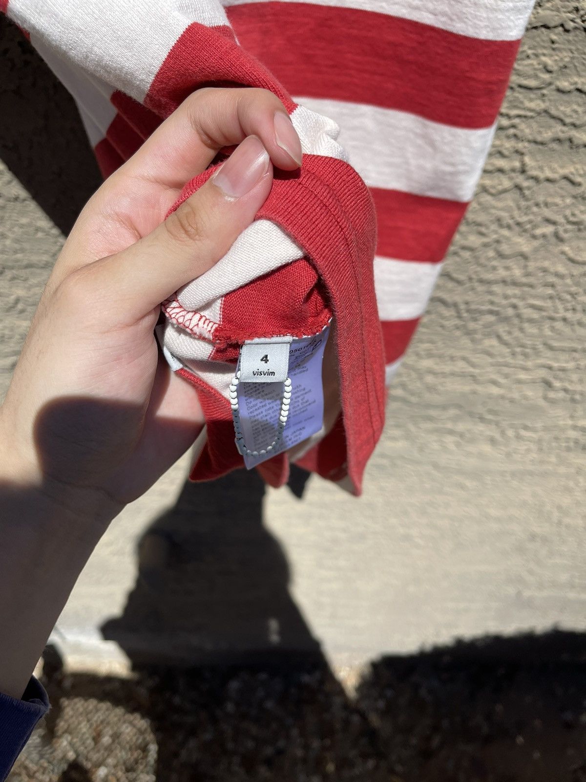 Visvim Visvim Short sleeve Red stripe Size US L / EU 52-54 / 3 - 6 Thumbnail