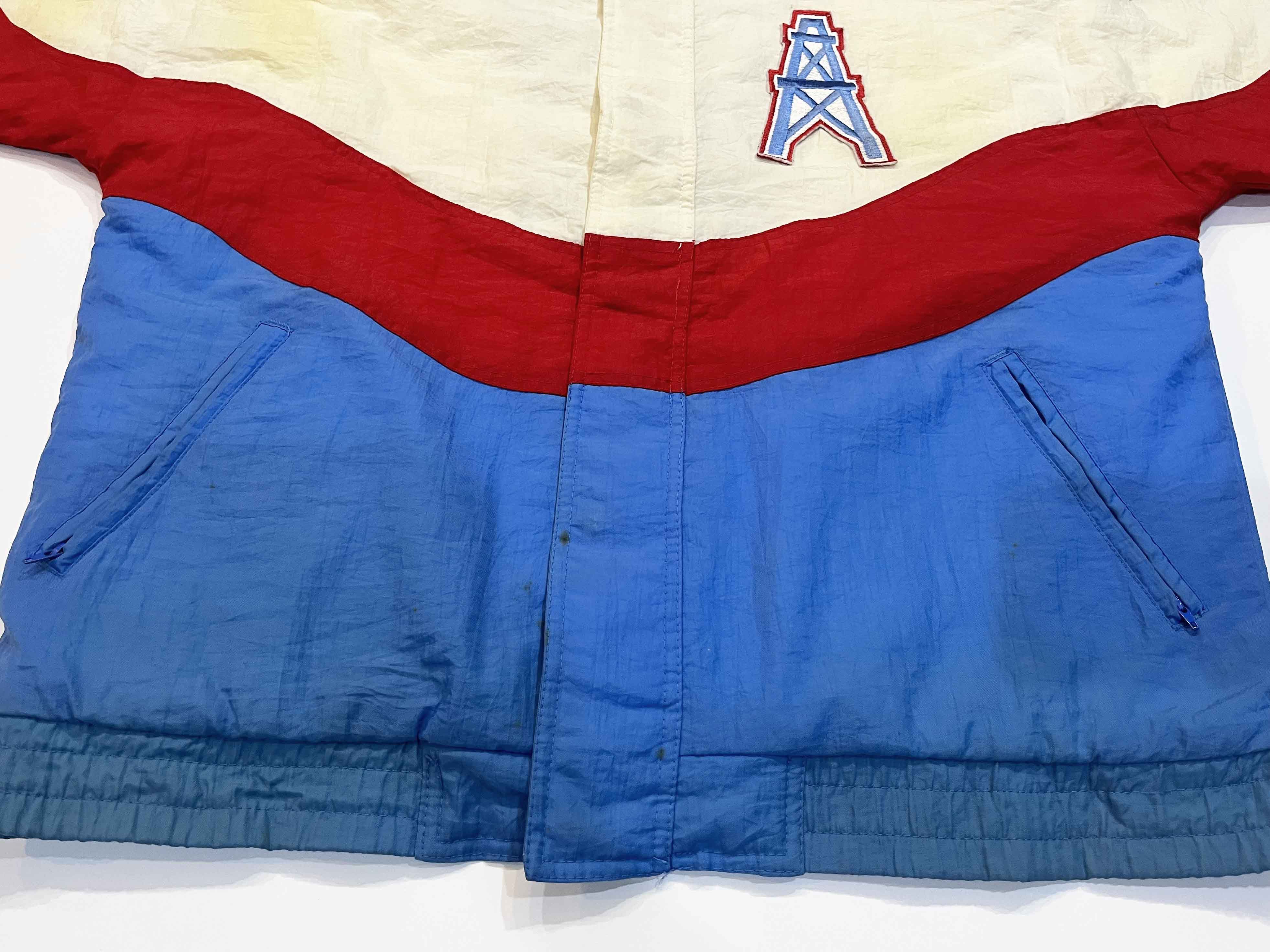 Apex One × NFL × Vintage Vintage Apex One NFL Houston Oilers Football Full Zip Jacket Size US M / EU 48-50 / 2 - 4 Thumbnail