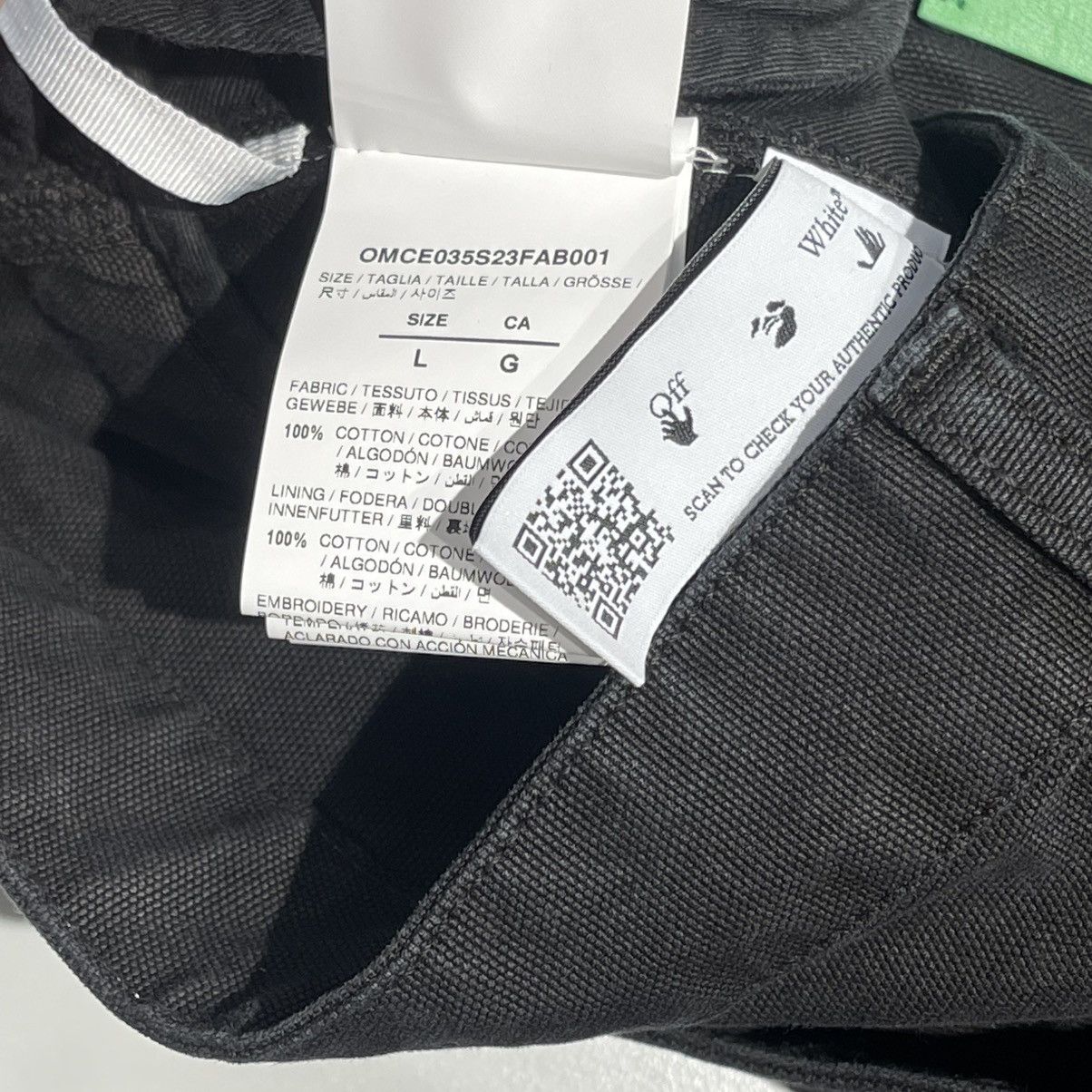 Off-White × Virgil Abloh Off-White Wide-Leg Layered Trousers Size US 34 / EU 50 - 10 Thumbnail