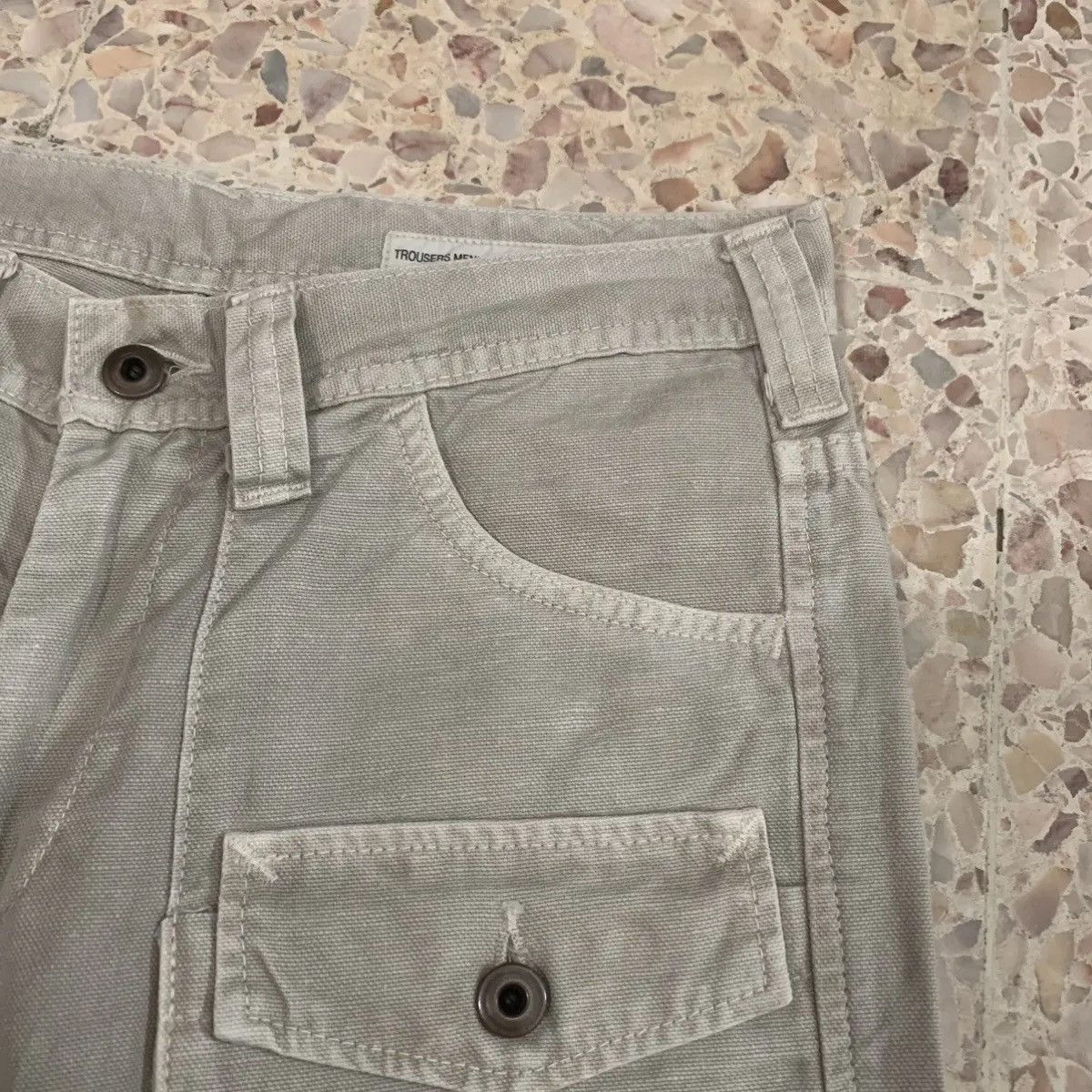 Japanese Brand 💥STEALS💥Japanese Rugged Trousers Duck Canvas Utility Pants Size US 30 / EU 46 - 7 Thumbnail