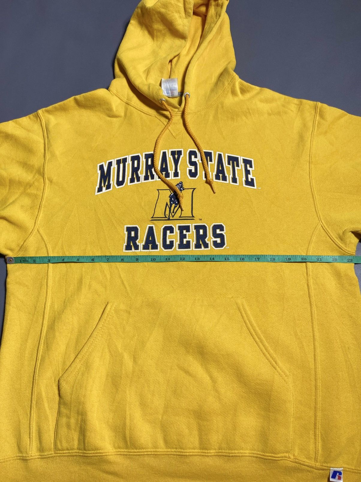 Russell Athletic VINTAGE RUSSEL ATHLETIC HOODIE MURRAY STATE RACERS Size US L / EU 52-54 / 3 - 9 Thumbnail