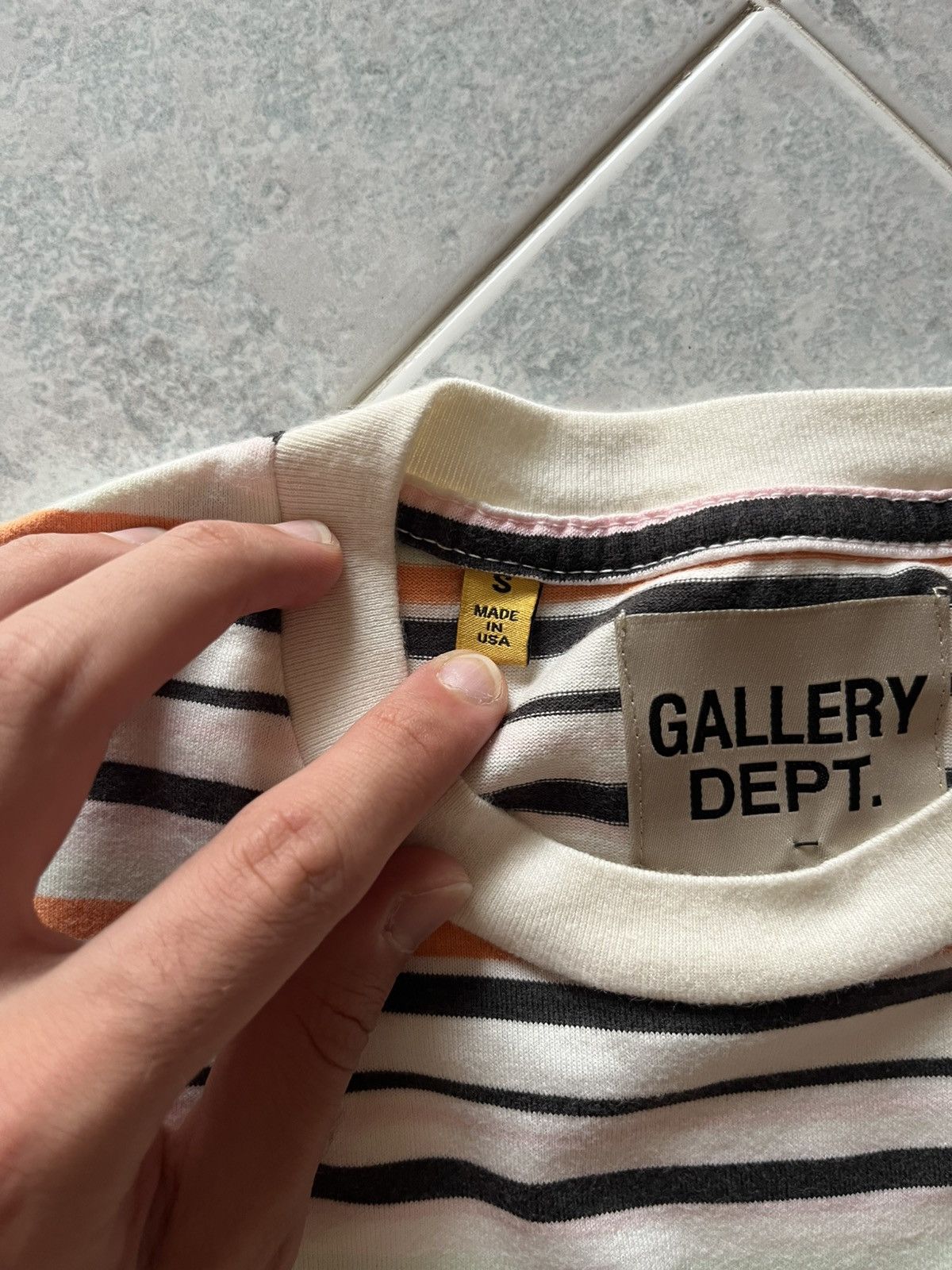 Gallery Dept. T Shirt Gallery Dept. Nelson Striped Size US S / EU 44-46 / 1 - 4 Thumbnail