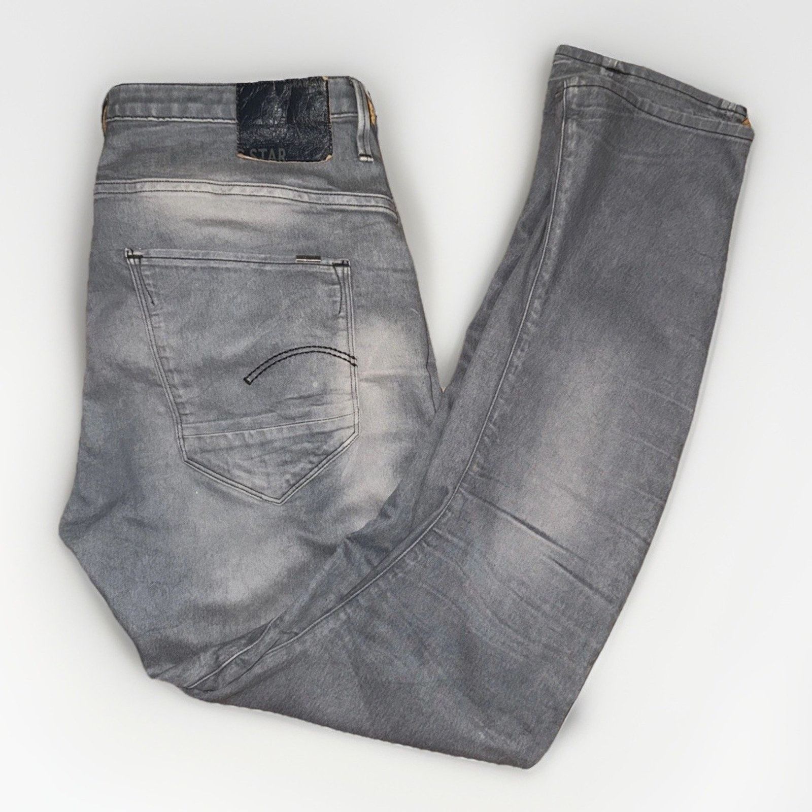 G-Star G-Star Raw Arc 3D Tapered Jeans Gray Wash Women Mid Rise Size 30" / US 8 / IT 44 - 1 Thumbnail