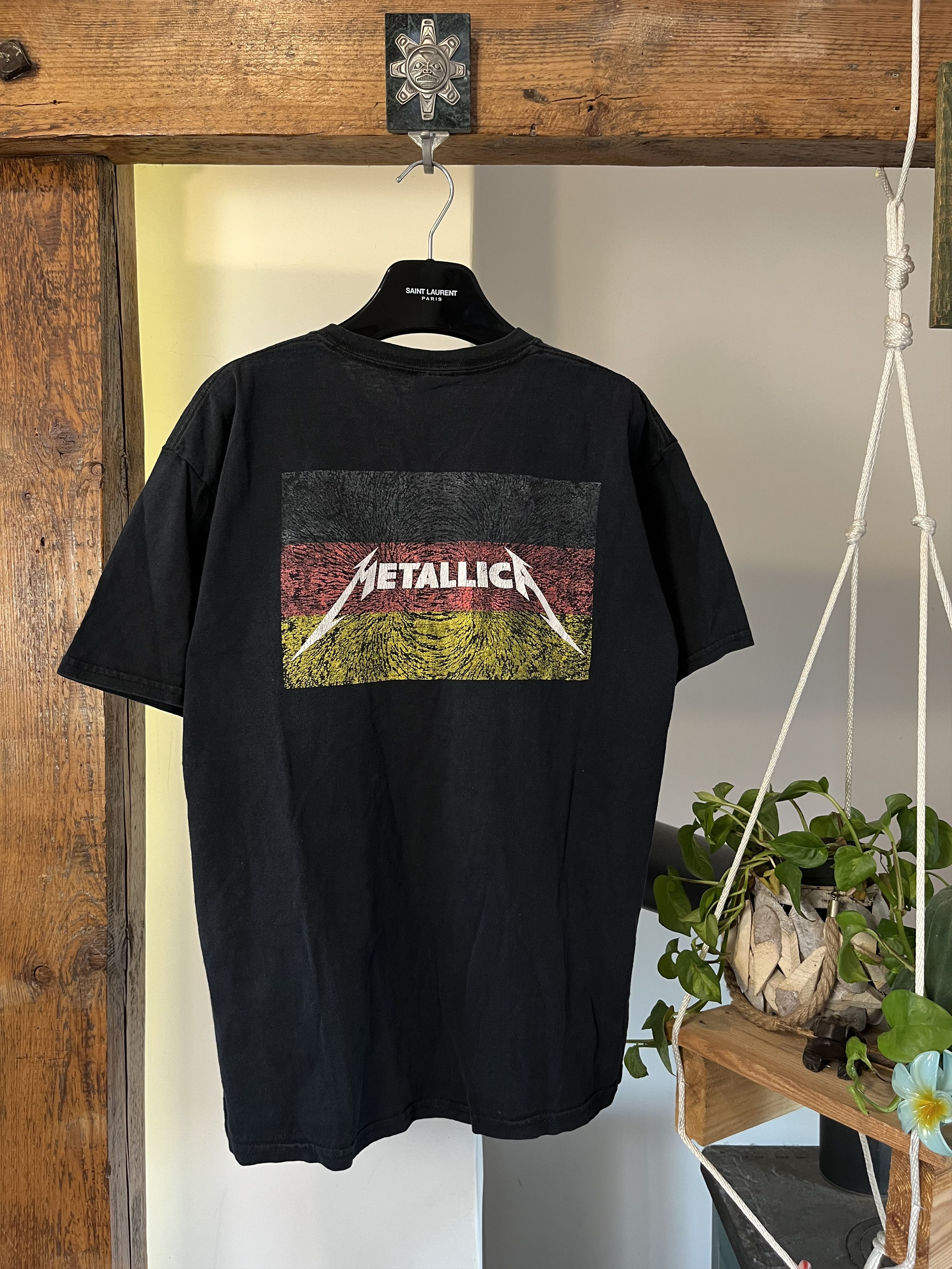 Metallica × Vintage Vintage y2k 2008 Metallica Death Magnetic Germany Size US L / EU 52-54 / 3 - 1 Thumbnail
