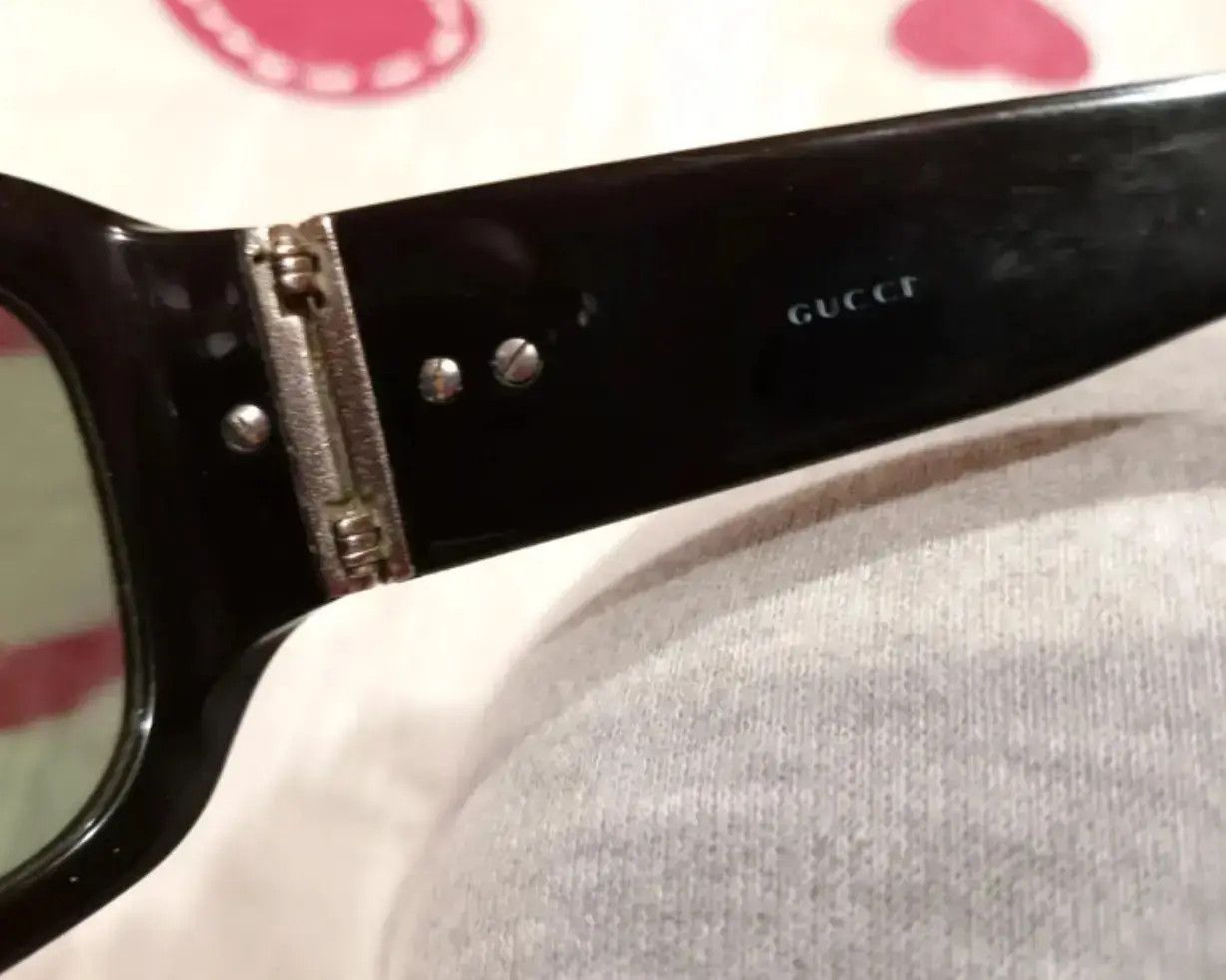 Gucci × Tom Ford × Vintage GUCCI Sunglasses Shield Wrap Ski Mask Sport Strass Vintage Size ONE SIZE - 4 Thumbnail