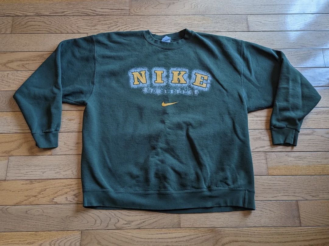 Nike Vintage Nike Grey Tag Sweatshirt Size US XXL / EU 58 / 5 - 1 Thumbnail