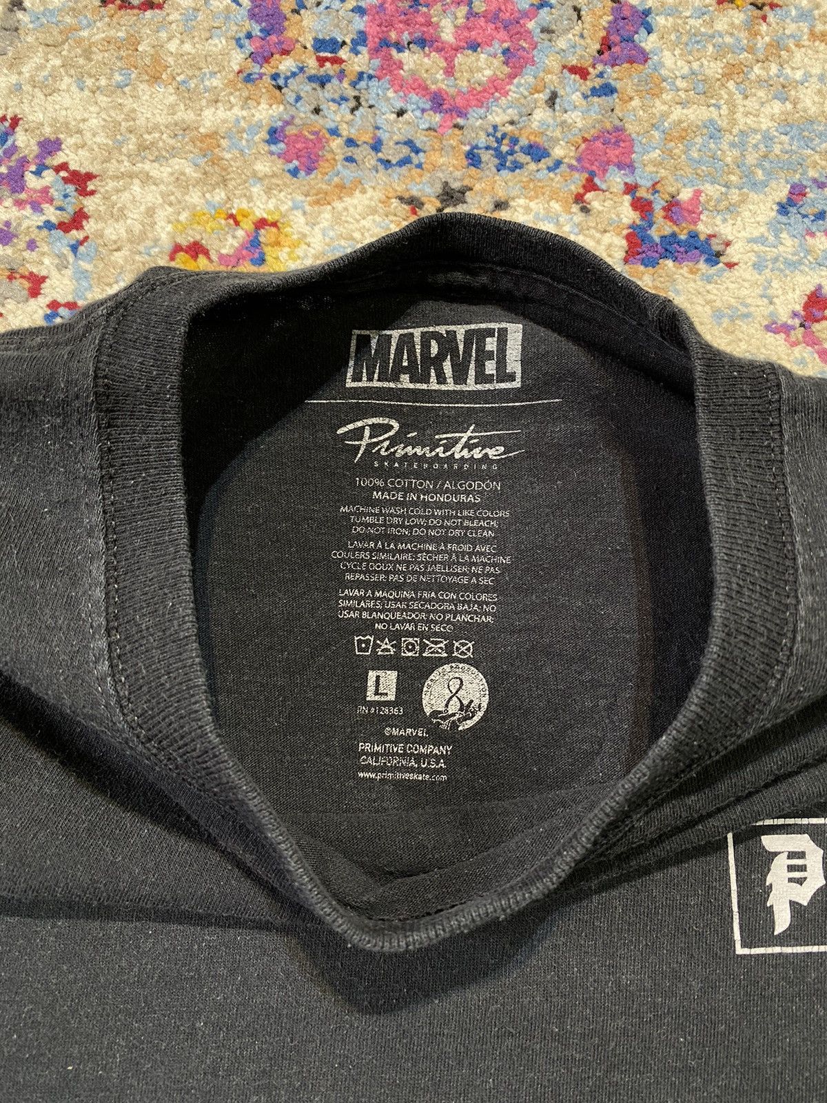 Primitive Primitive X Marvel Comics Venom Spiderman SS Tee Shirts Size US L / EU 52-54 / 3 - 8 Thumbnail
