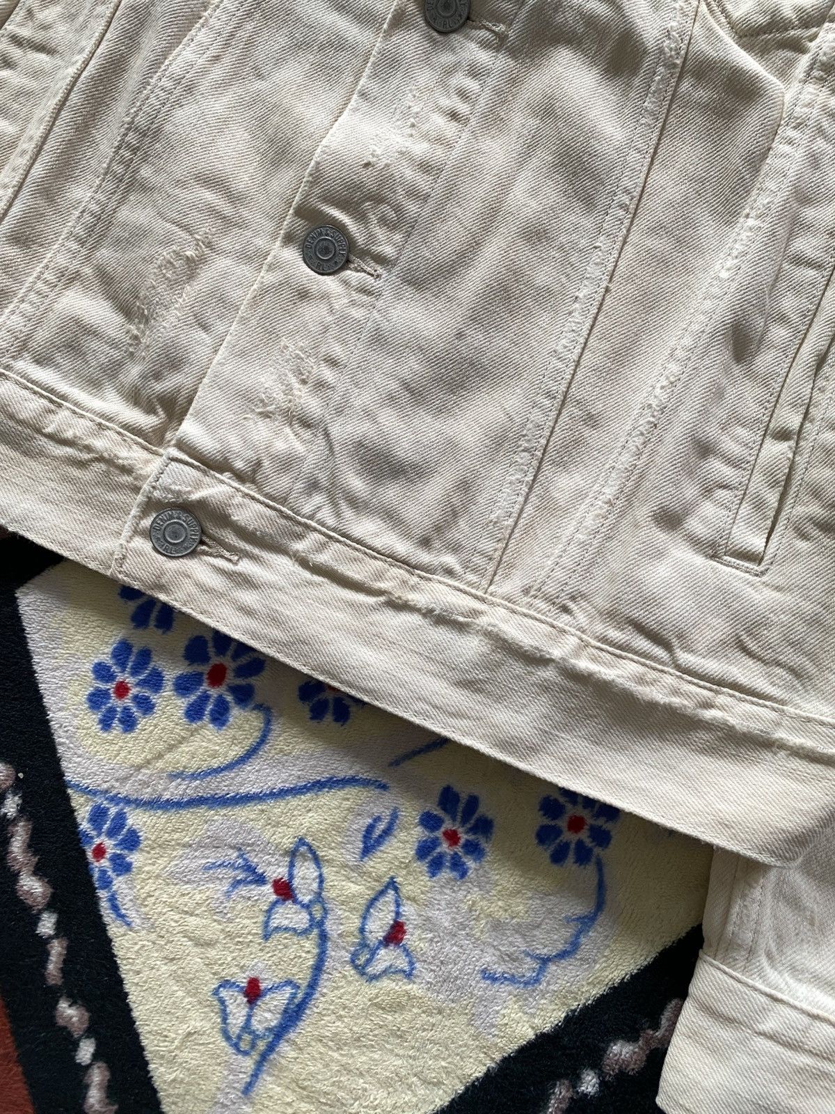 Denim & Supply Ralph Lauren Denim & Supply Ralph Lauren Distressed Trucker Jacket Size US S / EU 44-46 / 1 - 9 Thumbnail