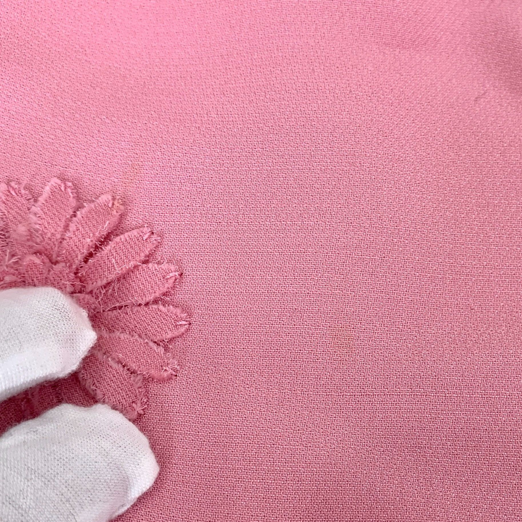 Valentino Valentino Pink Floral Embroidered Round Neck Short Sleeve Dr Size S / US 4 / IT 40 - 3 Thumbnail