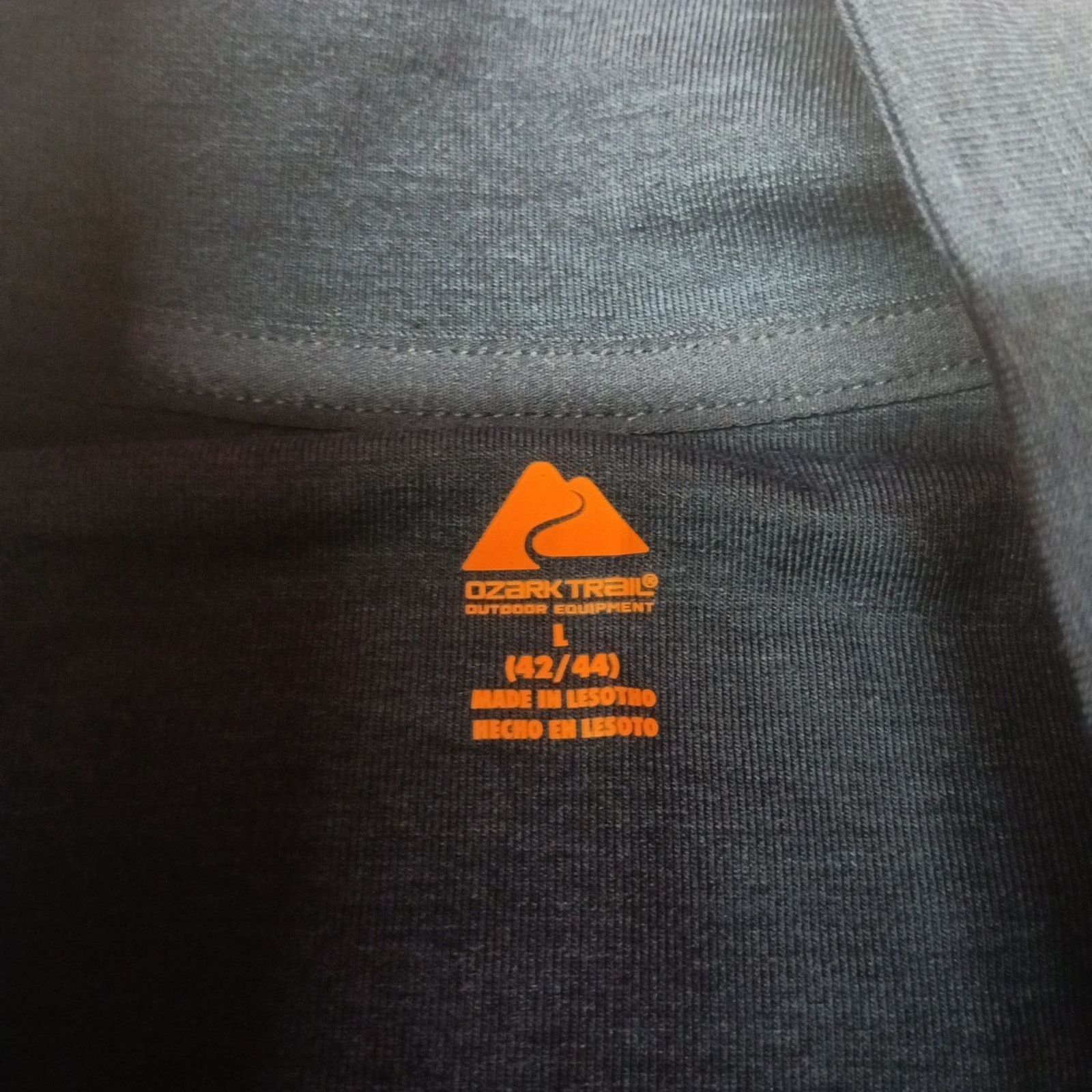 Other Ozark Trail Men's 1/4 Zip Pullover L (42/44) Blue Wool Blend Size US L / EU 52-54 / 3 - 5 Thumbnail