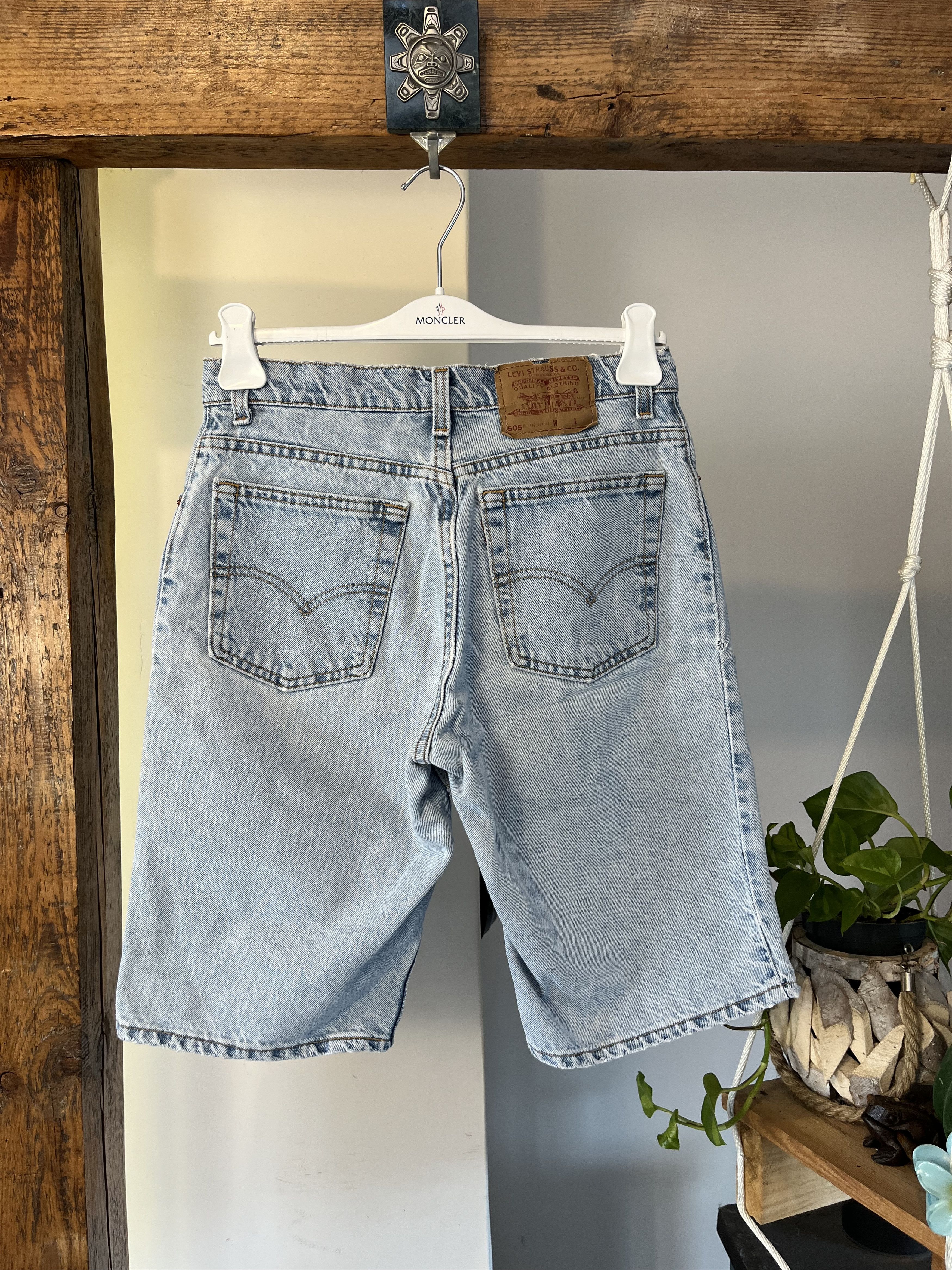 Levi's × Levi's Vintage Clothing Vintage 80/90s Levi's 505 Made in USA Denim Shorts Jeans Size US 30 / EU 46 - 2 Thumbnail