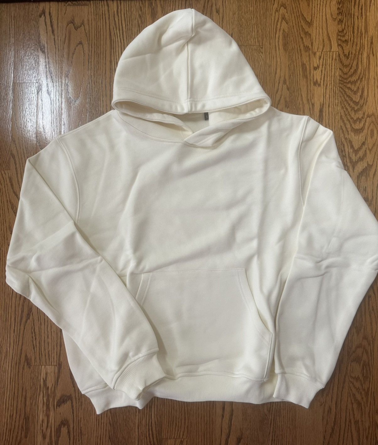 Rue Porter Blank Rue Porter Cream Oversized Hoodie- SMALL Size US S / EU 44-46 / 1 - 1 Thumbnail