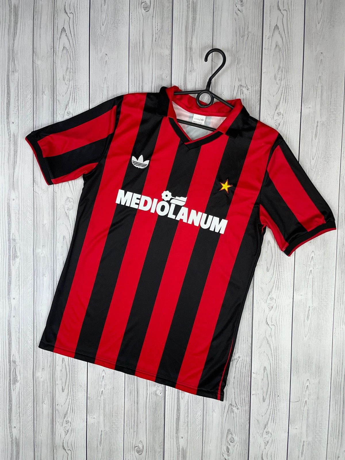 Vintage Vintage retro tee AC Milan size M 10 Gullit Size US M / EU 48-50 / 2 - 2 Thumbnail