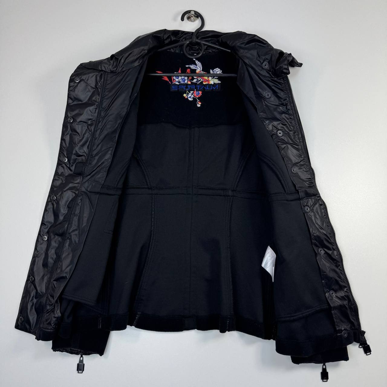 Sportalm Kitzbuhel Sportalm Black Fleece Jacket Womens M Size M / US 6-8 / IT 42-44 - 3 Thumbnail