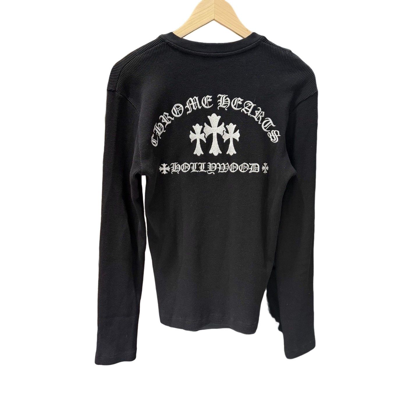 Chrome Hearts Chrome Hearts Hollywood Waffle Henley Size S Size US S / EU 44-46 / 1 - 1 Thumbnail