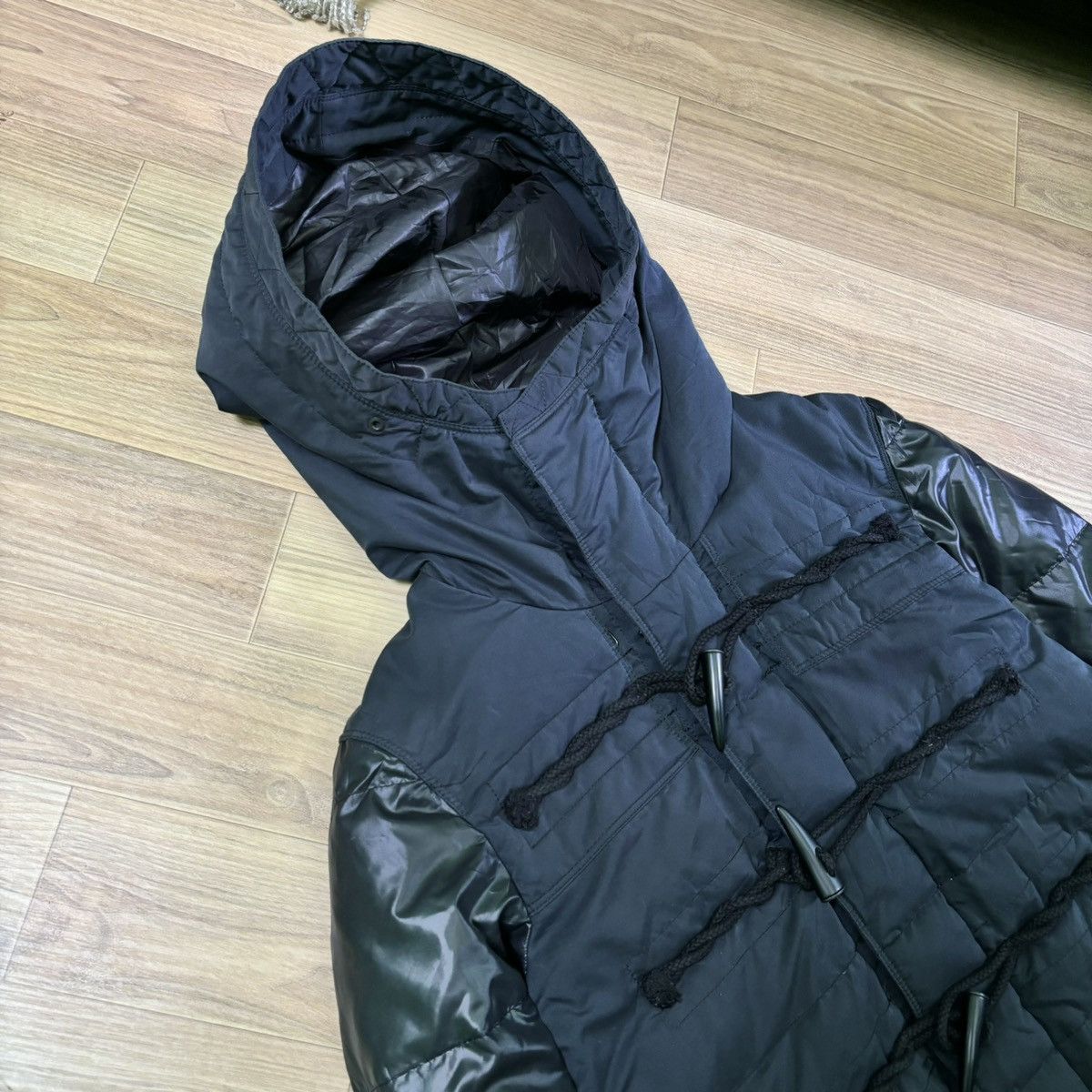 Black Barrett × If Six Was Nine × Neil Barrett Black barrett By Neil Barrett bondage jacket down puffer Size US S / EU 44-46 / 1 - 7 Thumbnail