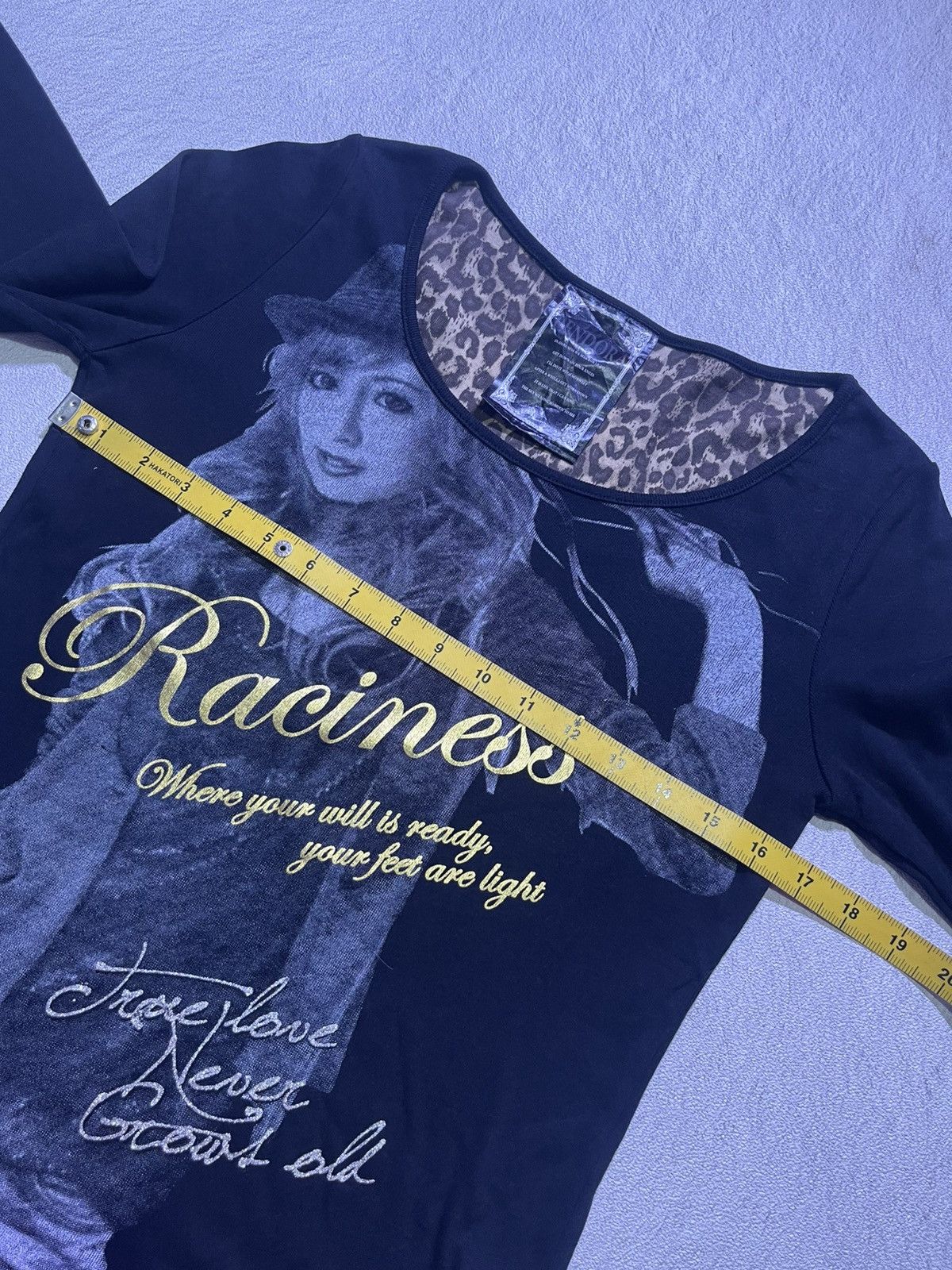 Japanese Brand Y2K PENDORA long sleeve tshirt women's Size S / US 4 / IT 40 - 8 Thumbnail