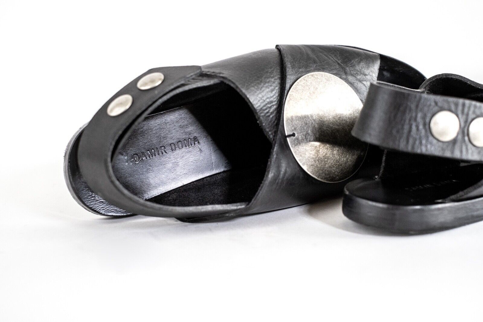 Damir Doma DAMIR DOMA Women's Gladiator Sandals Leather - Size 38 / US8 Size US 8 / IT 38 - 4 Thumbnail